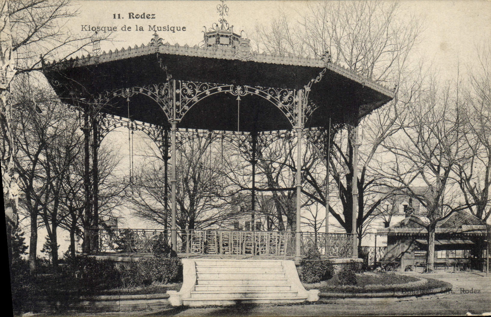 CPA Kiosque de la musique Rodez 