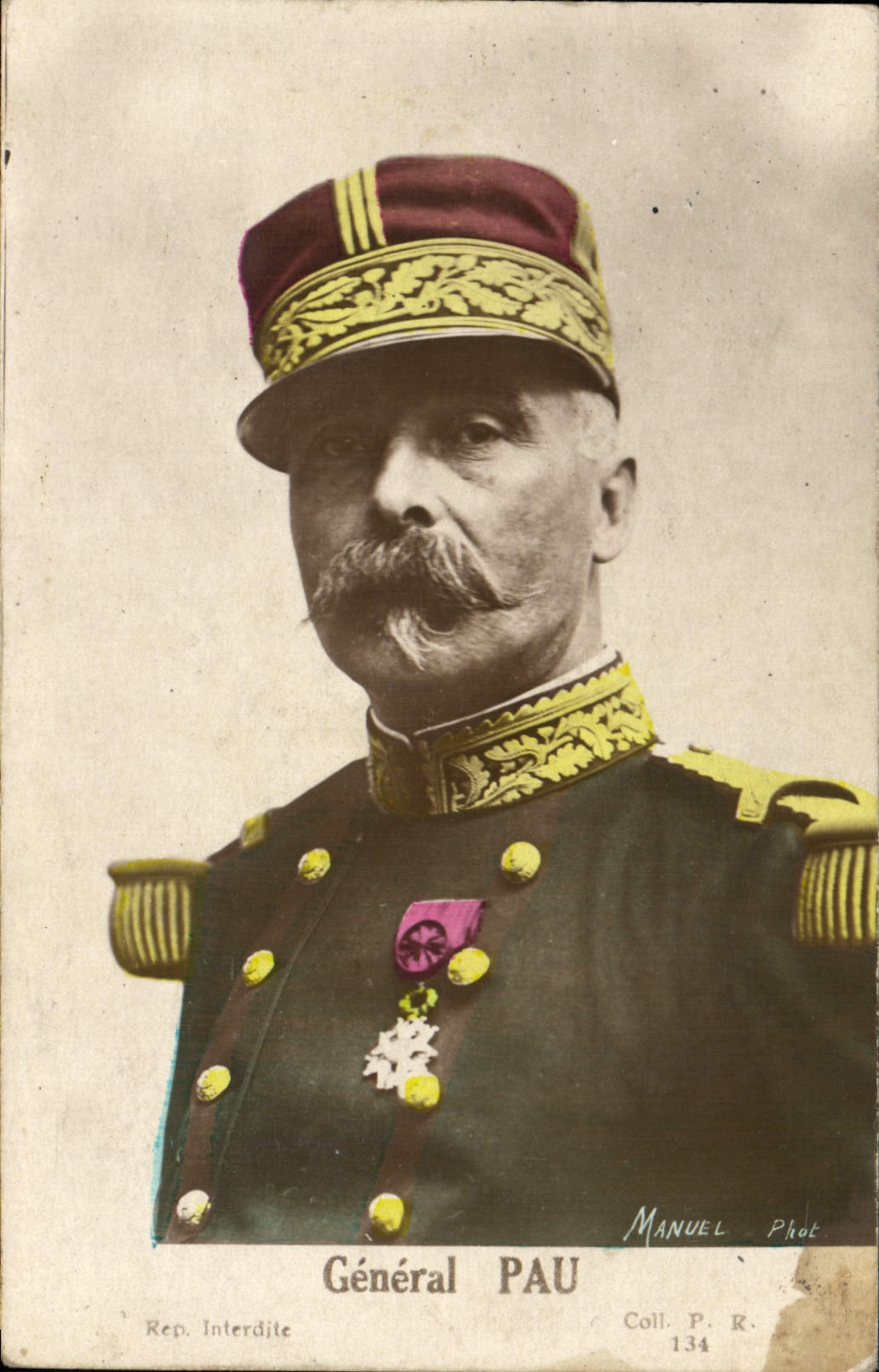 CPA Militaria General Pau 