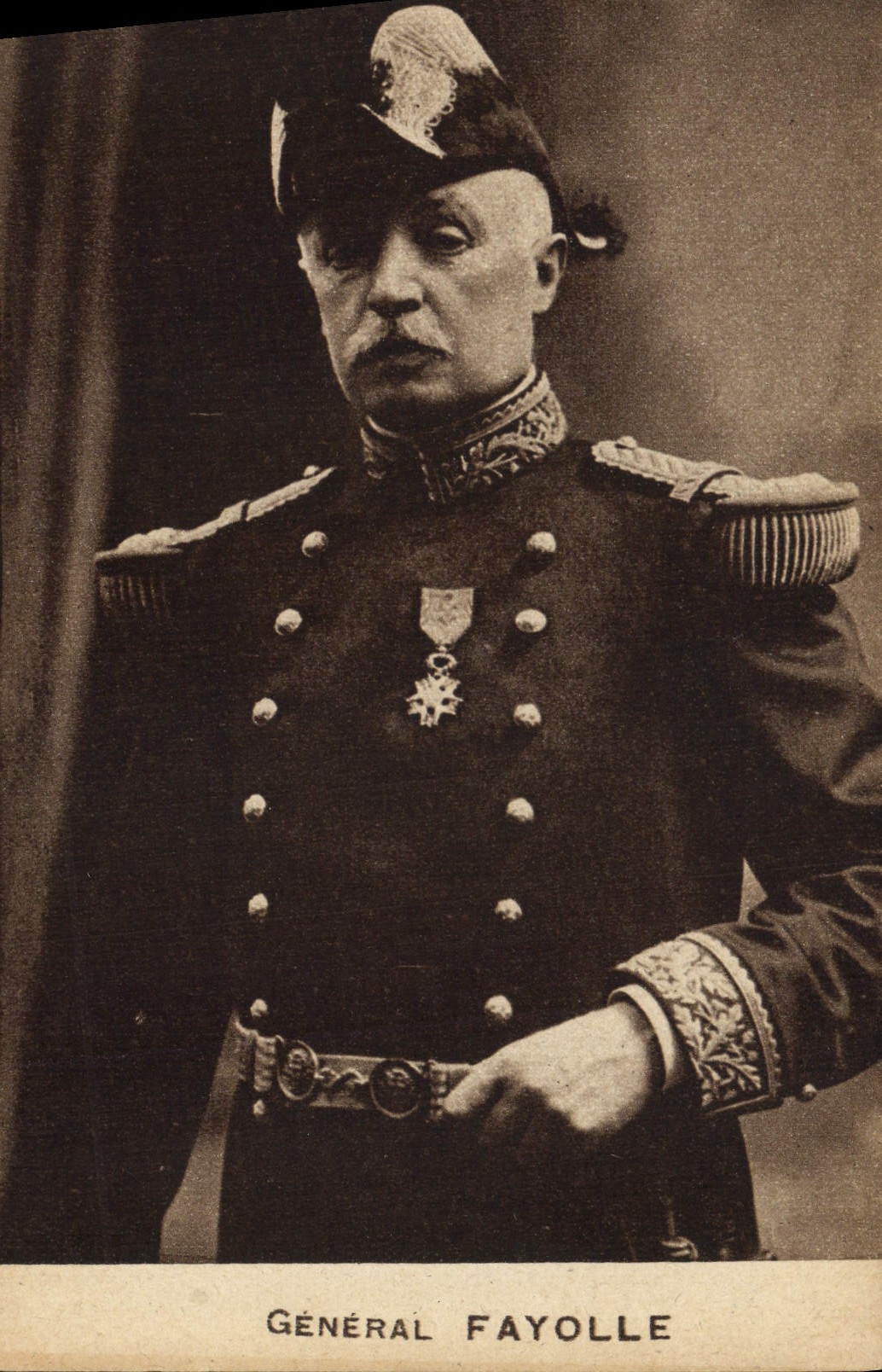 CPA Militaria General Fayolle 