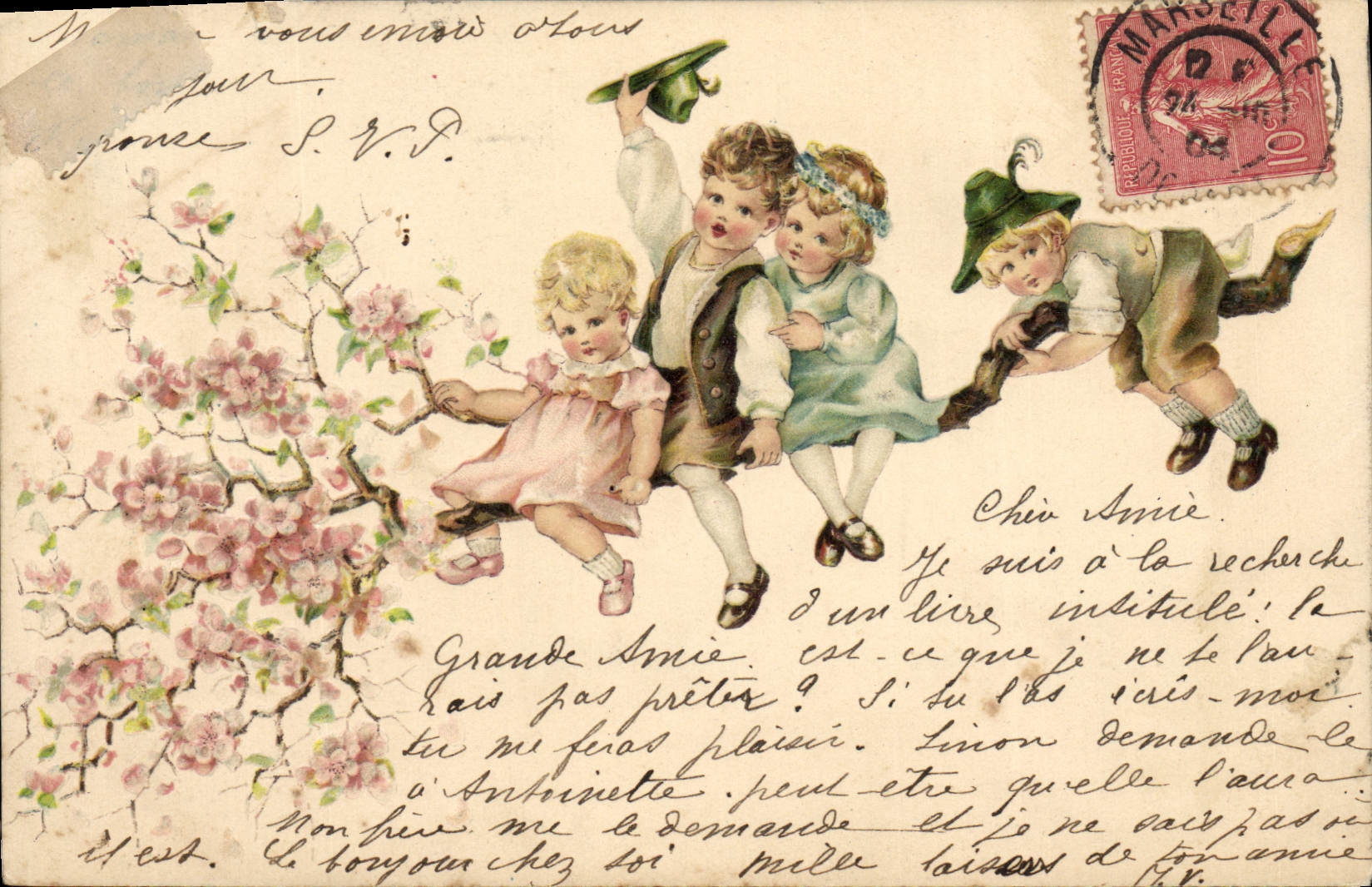 CPA Fantaisie Enfants 