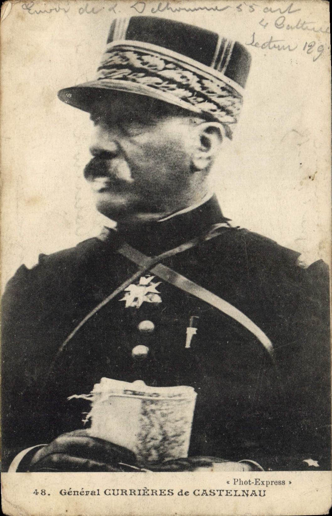 CPA Militaria General Currieres de Castelnau