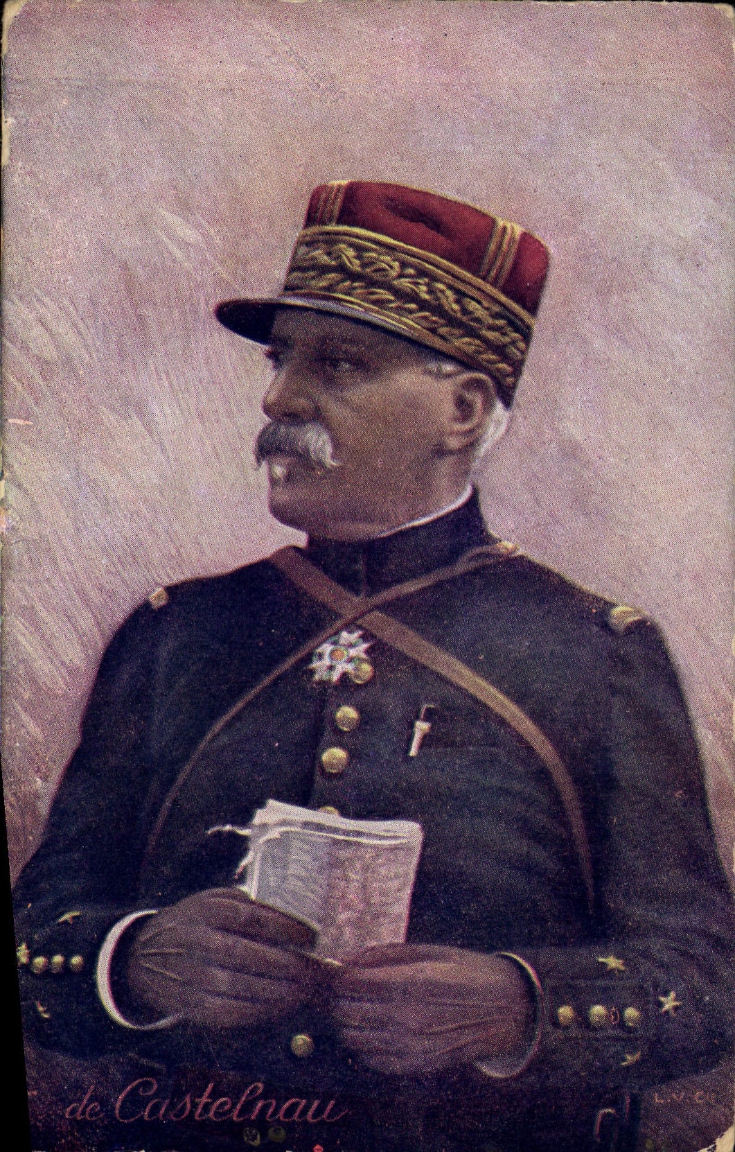 CPA Militaria De Castelnau