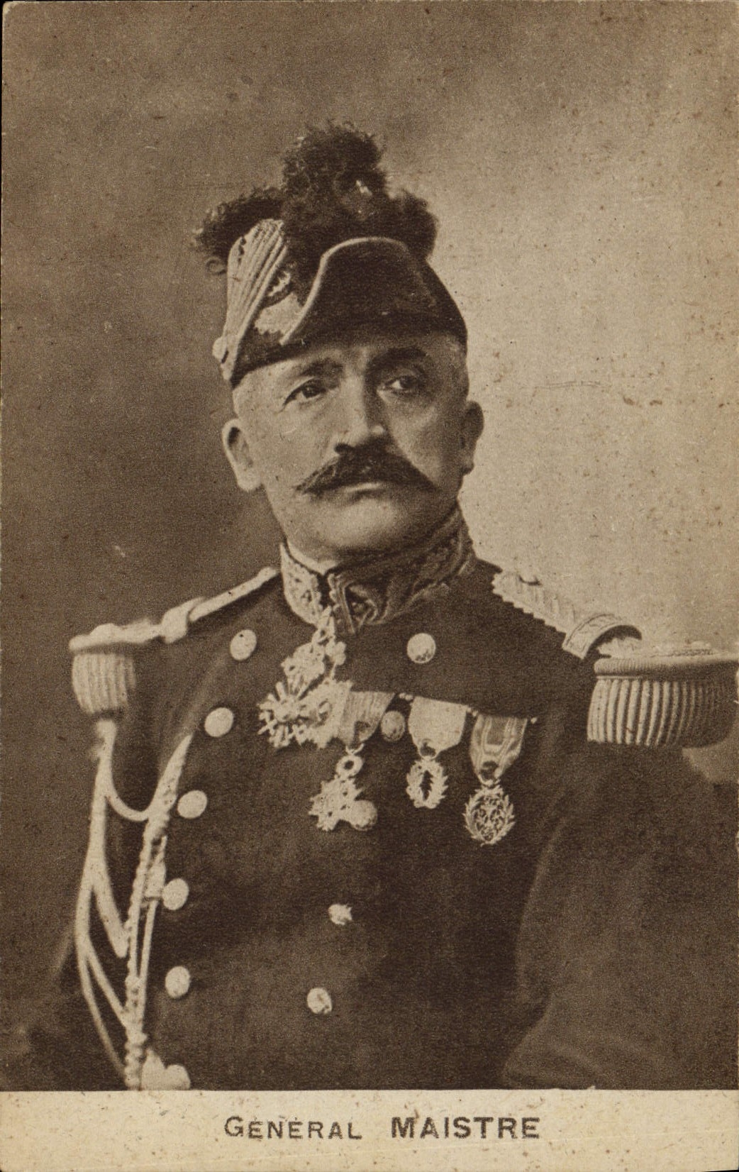CPA Militaria General Maistre
