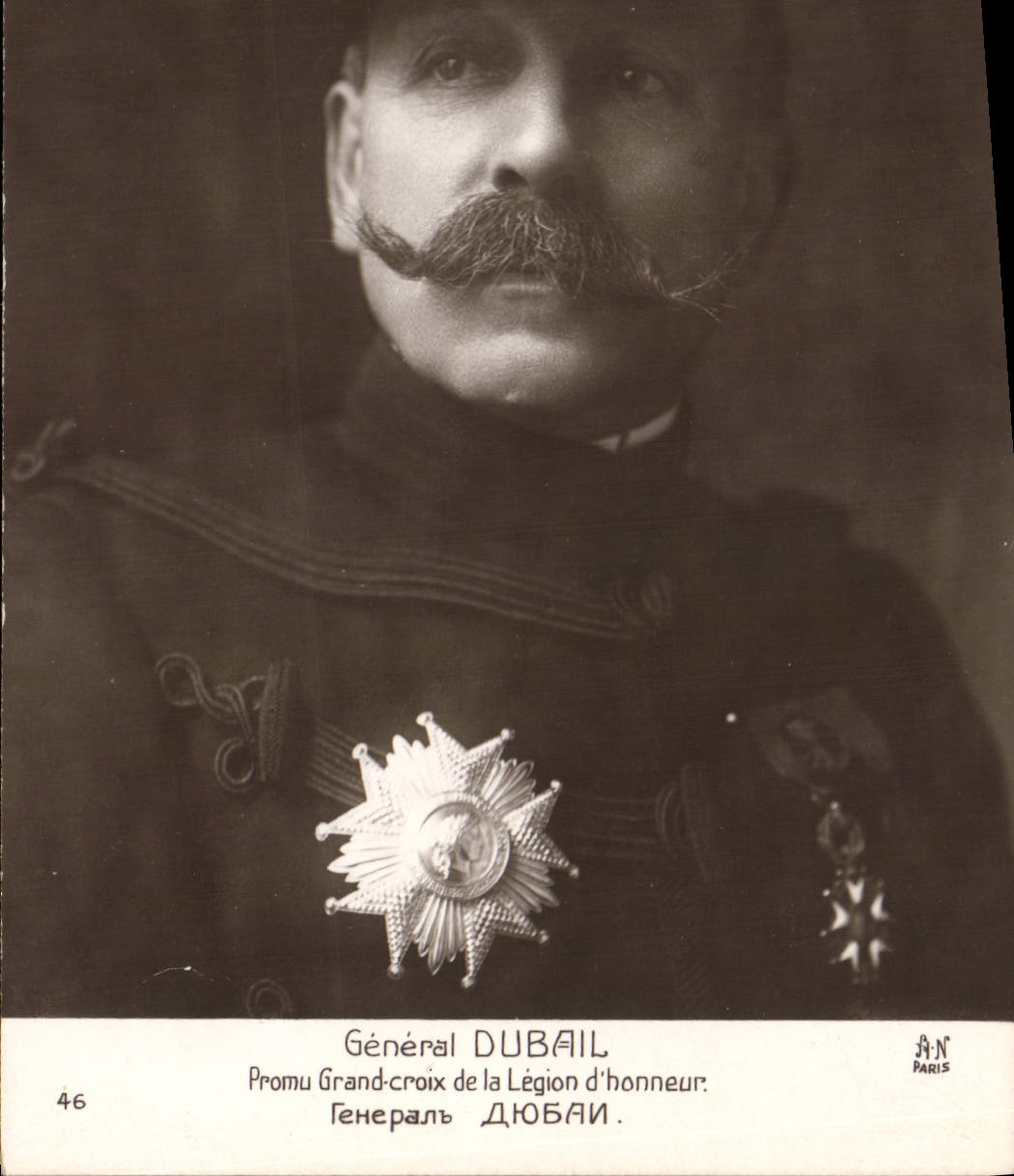 CPA Militaria General Dubail Promu Grand Croix de la Legion d'honneur 