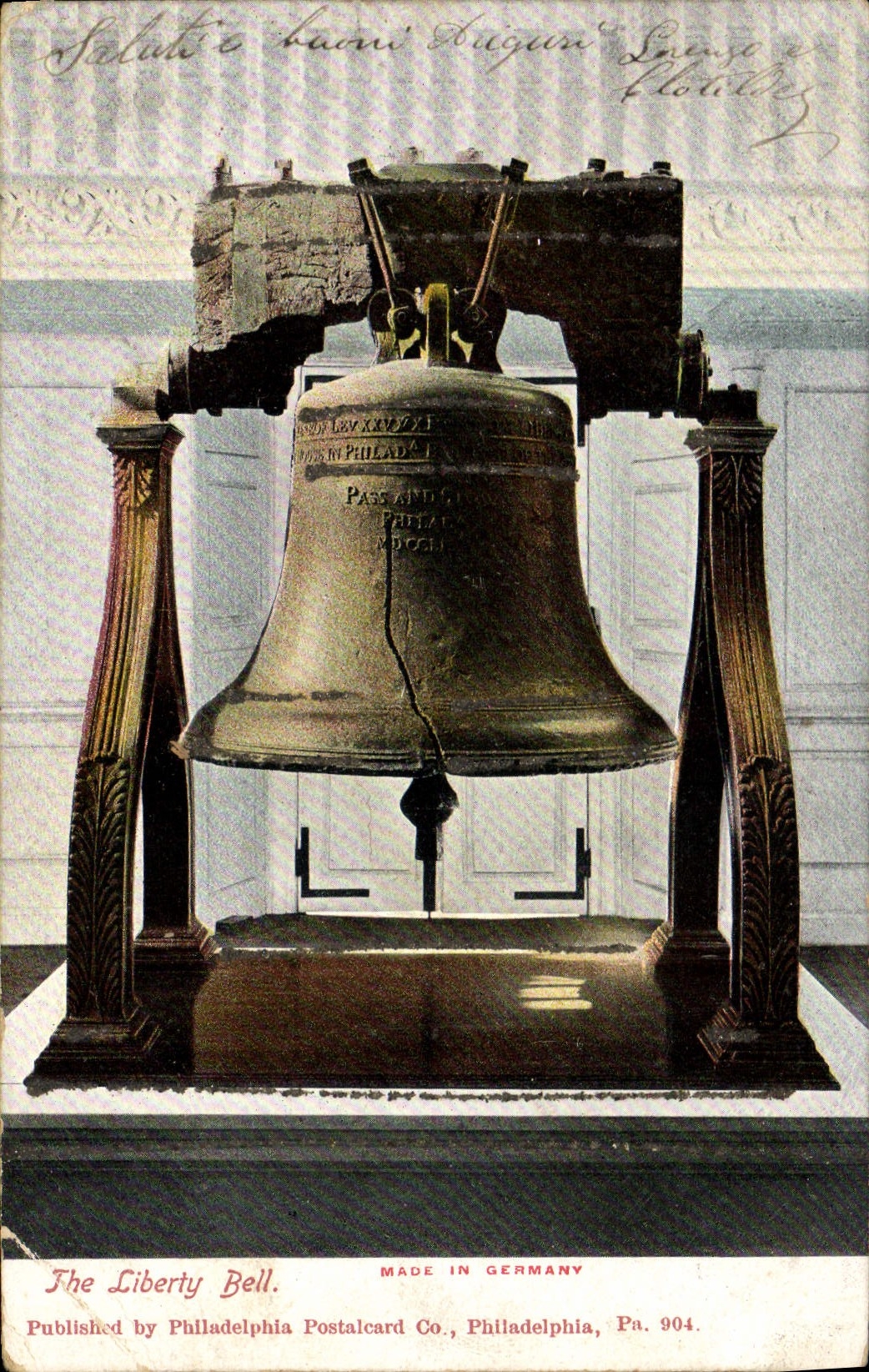 CPA Cloche The Liberty Bell 