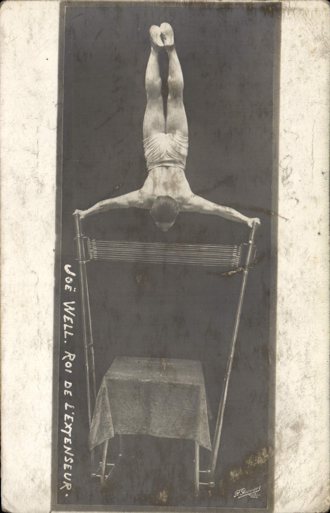 CPA Joe WEill Roi de l'extenseur 