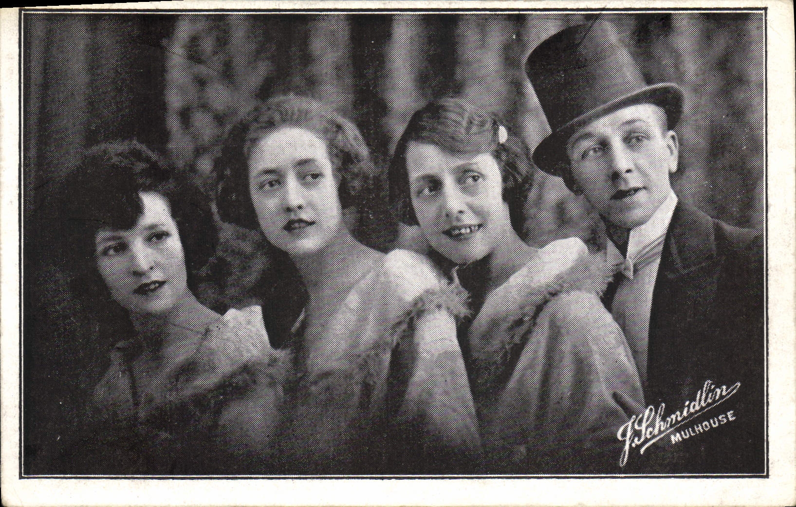 Vintage Postcards 4 Jukes 4 Combination of Al Dancers round