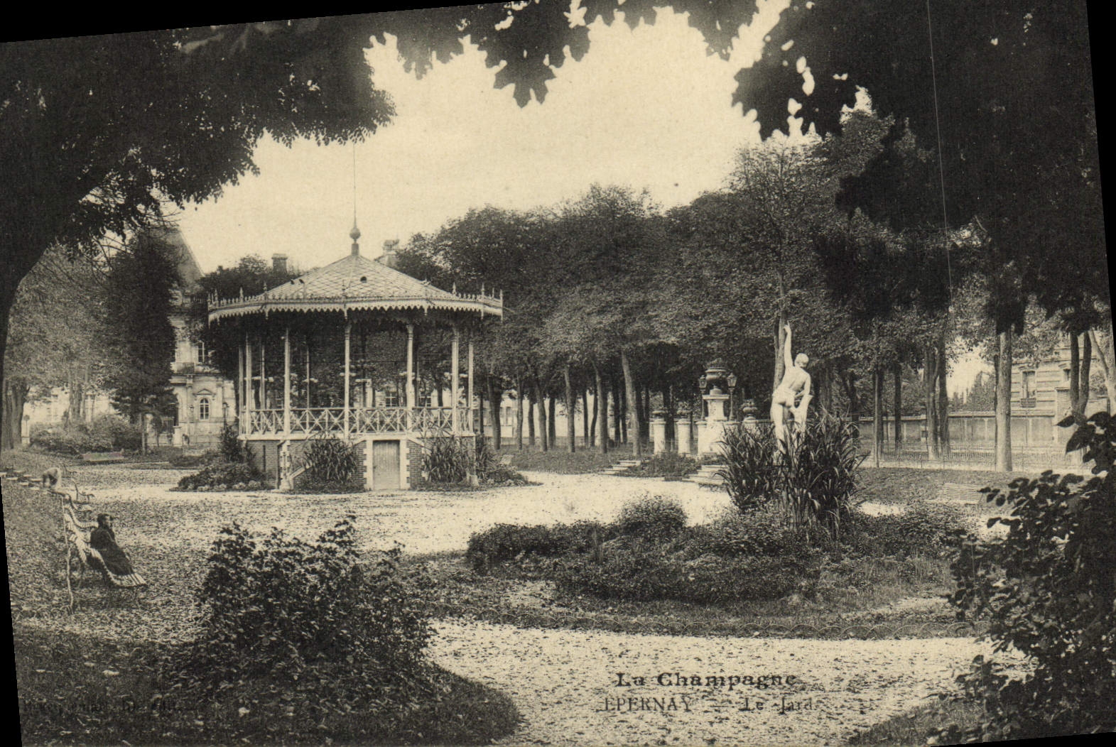 CPA Kiosque Epernay 
