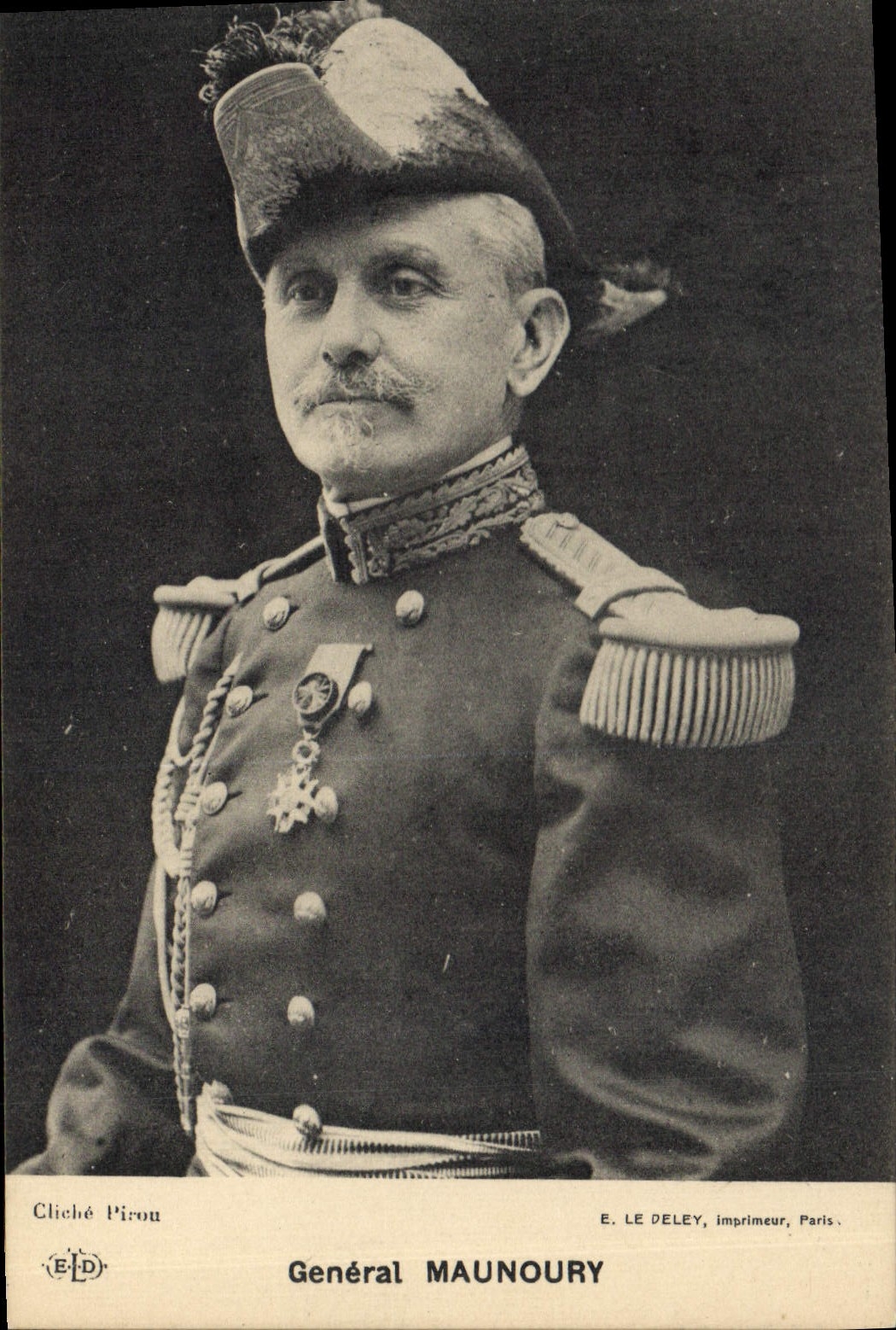 CPA Militaria General Maunoury 