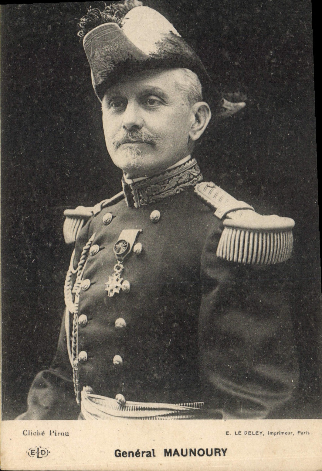 CPA Militaria General Maunoury 