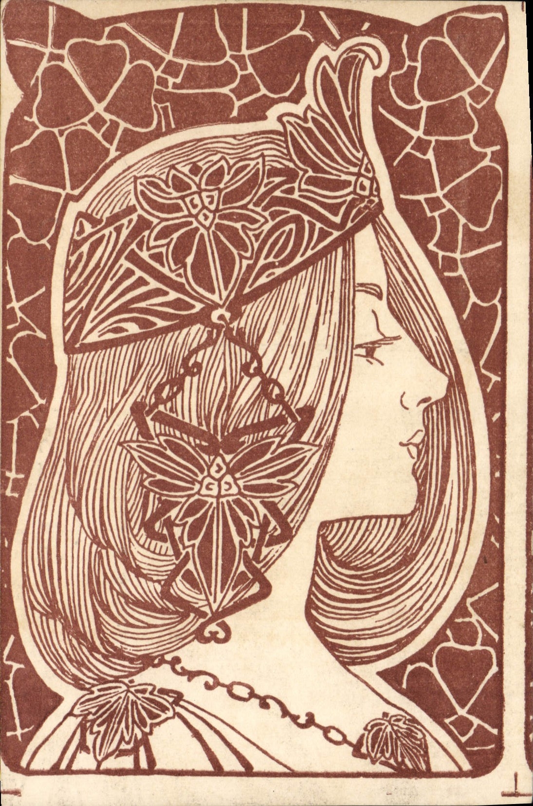 CPA Fantaisie Illustrateur Femme