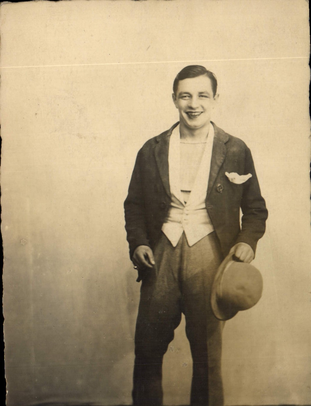 Vintage Postcard Clown