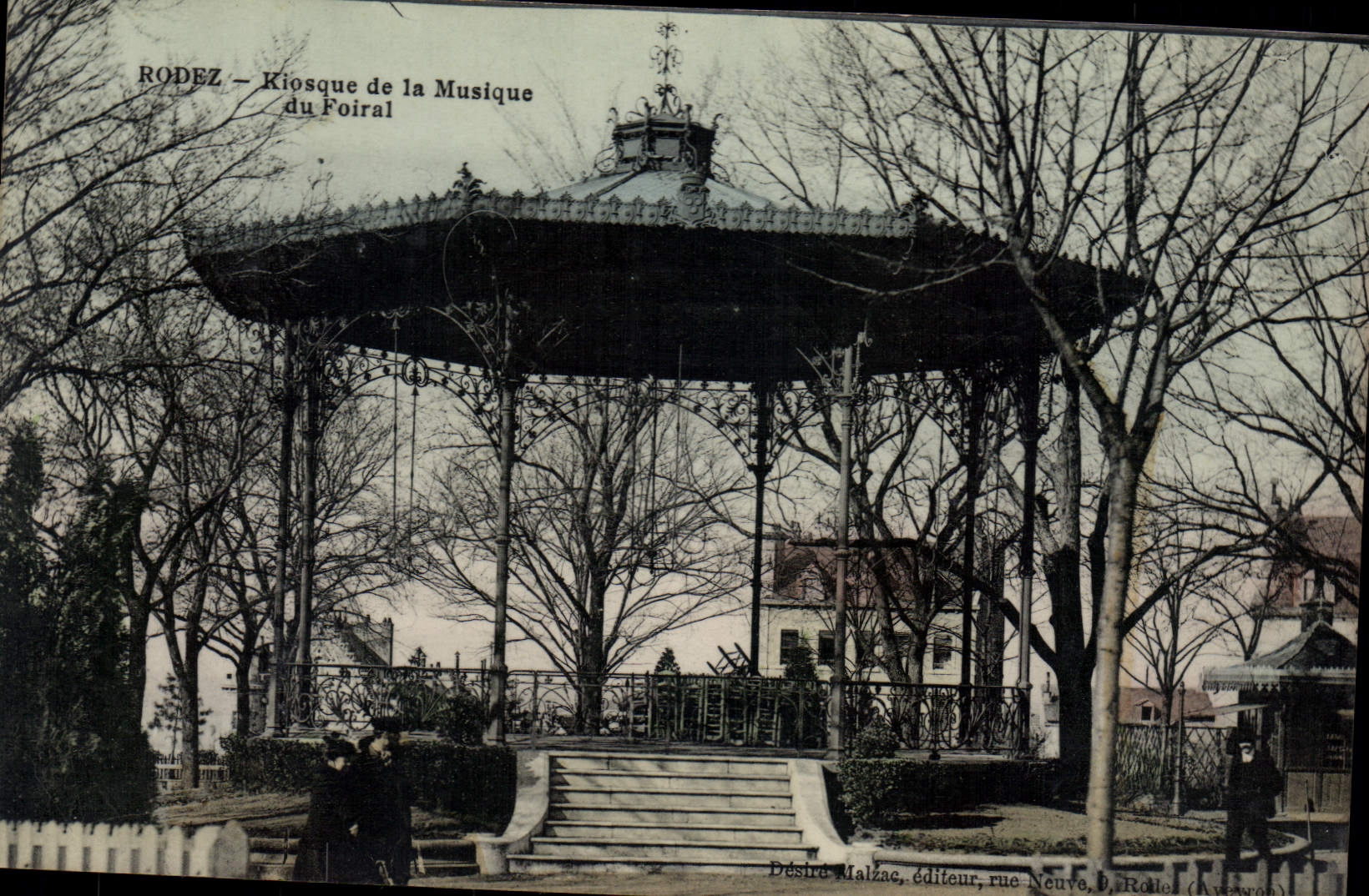 CPA Kiosque de la musique du Foiral Rodez