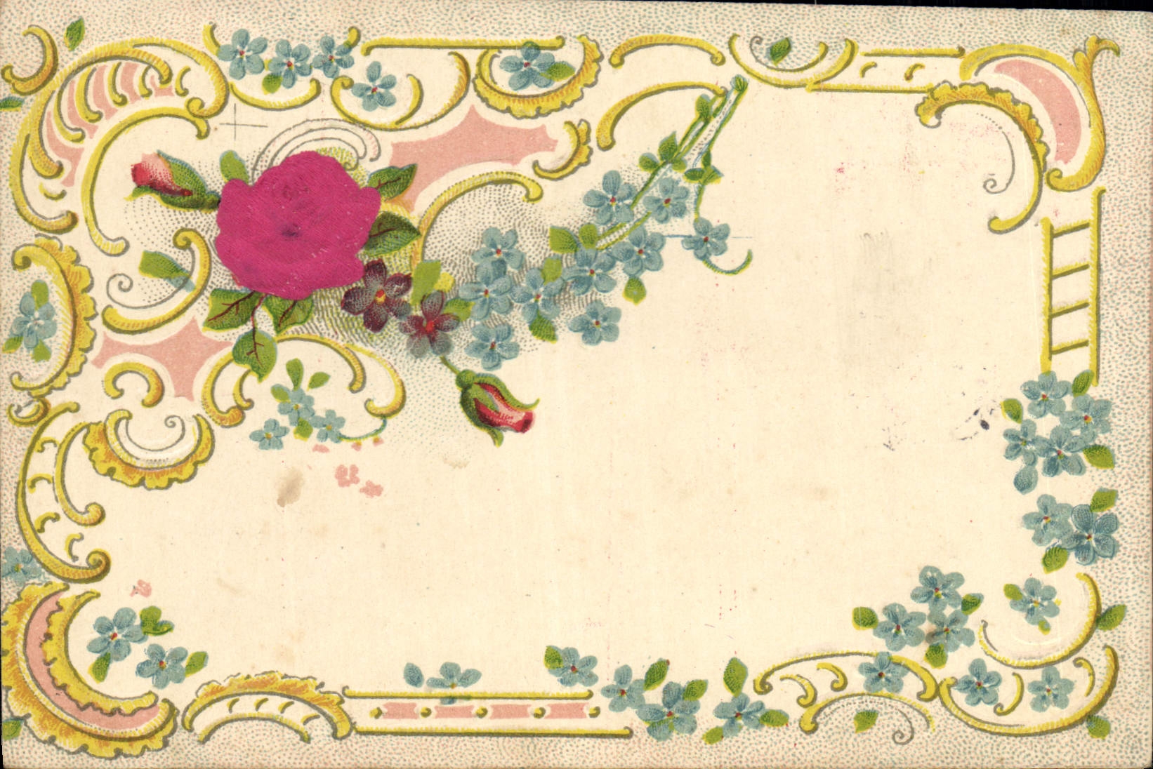 CPA Fantaisie Fleurs 