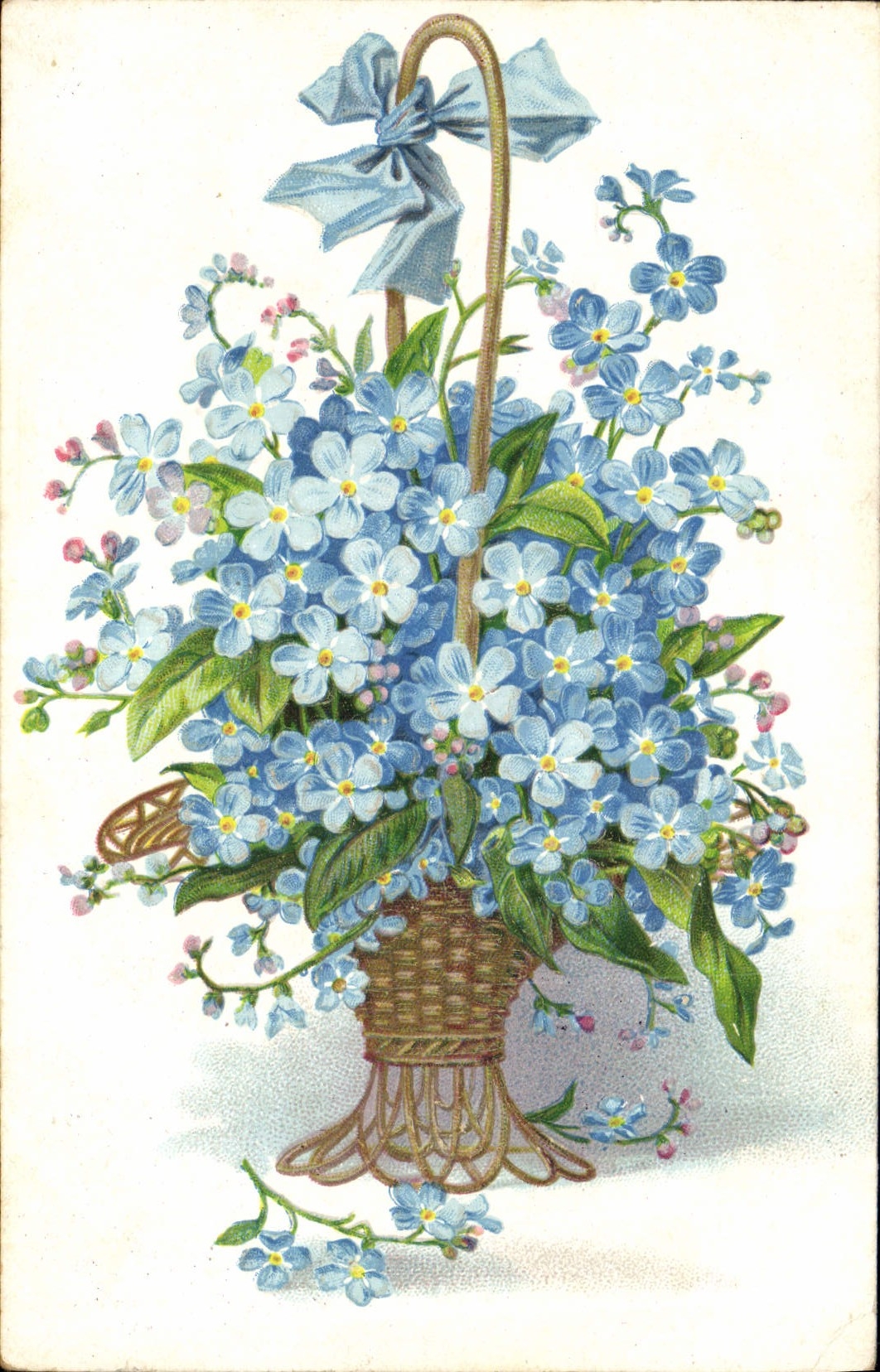 CPA Fantaisie Fleurs 