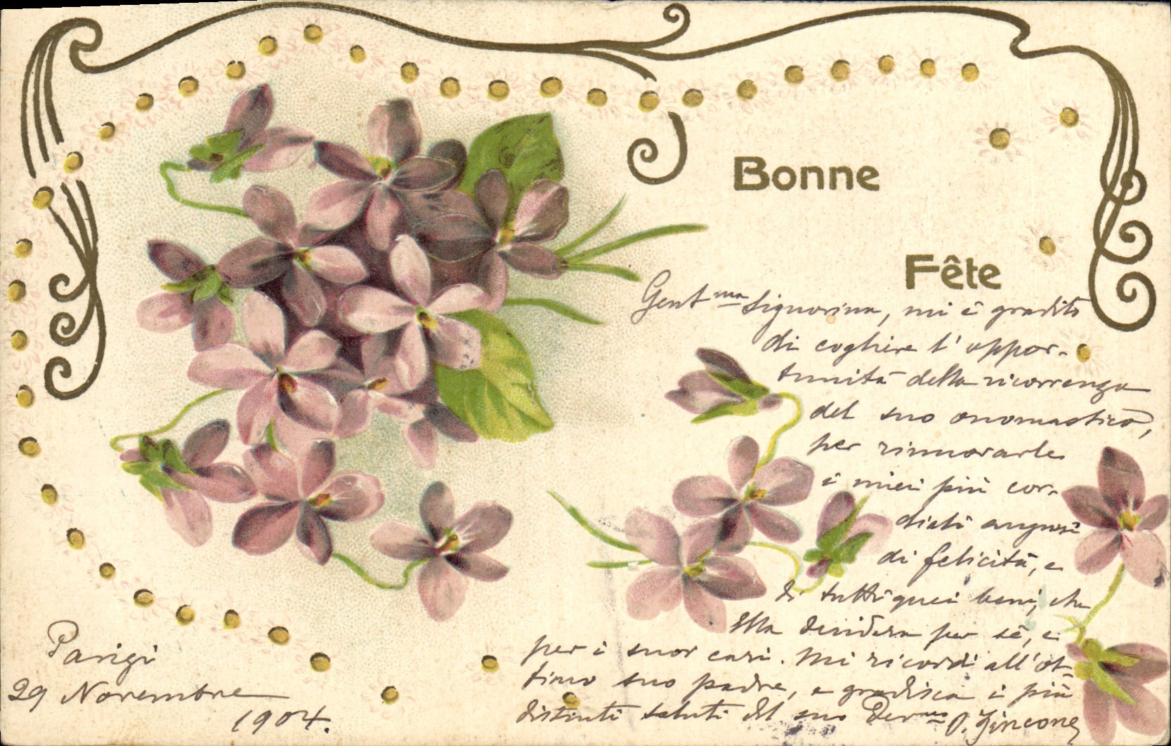 CPA Fantaisie Fleurs 