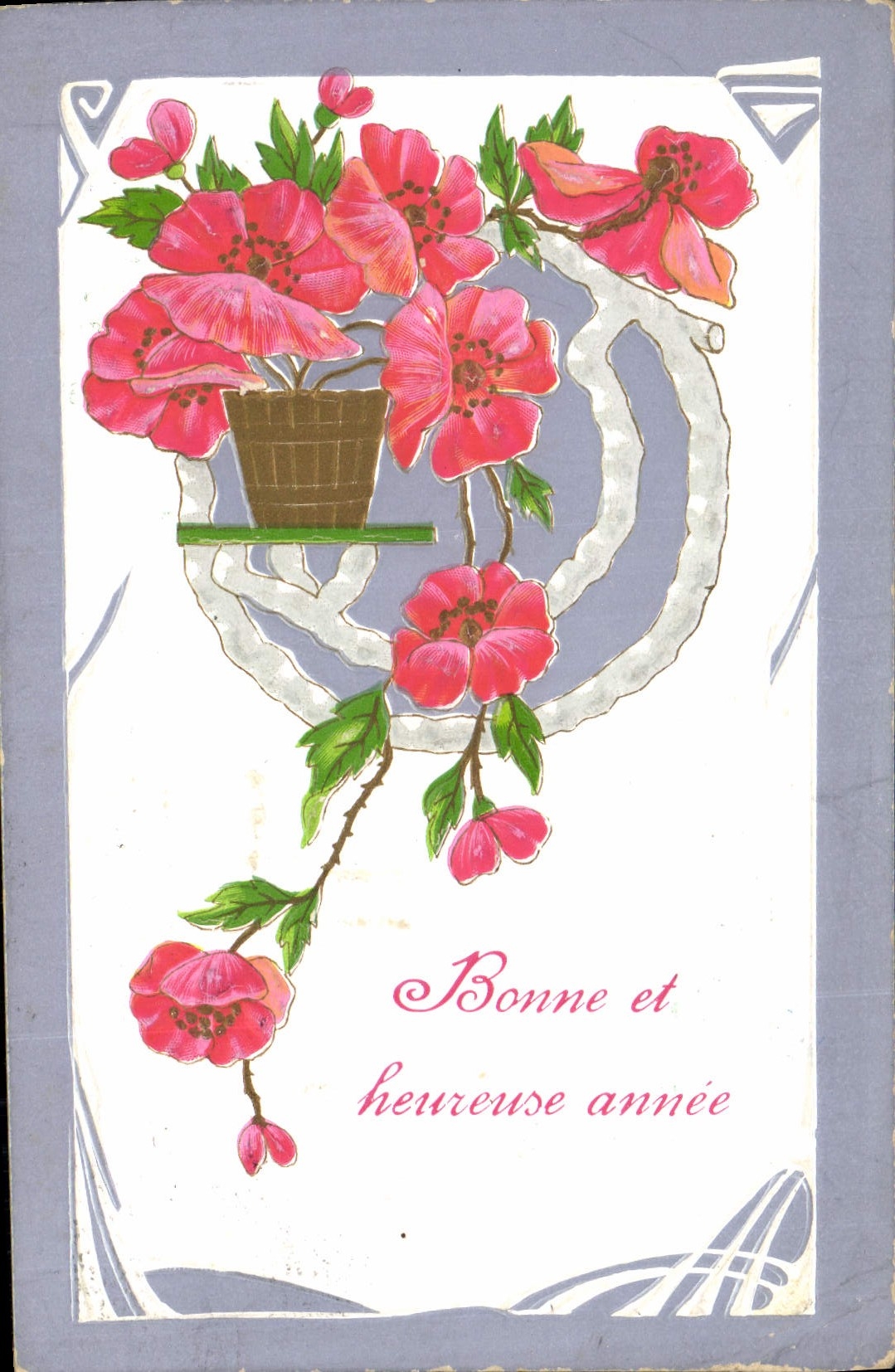 CPA Fantaisie Fleurs 