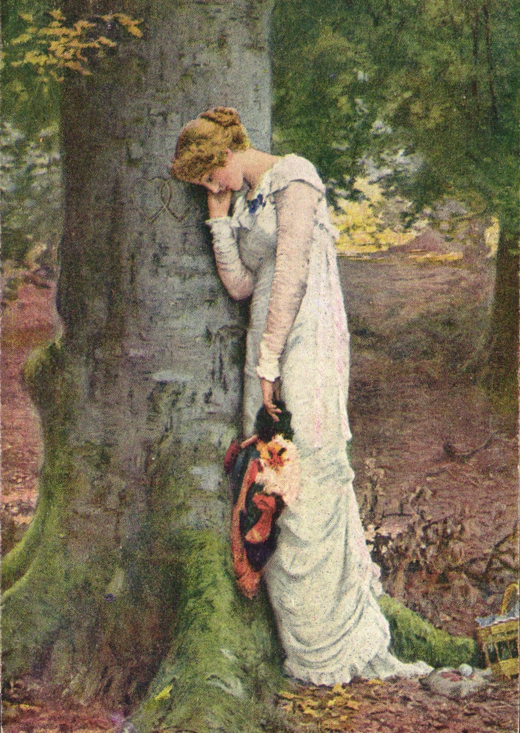 CPA Fantaisie Illustrateur Femme