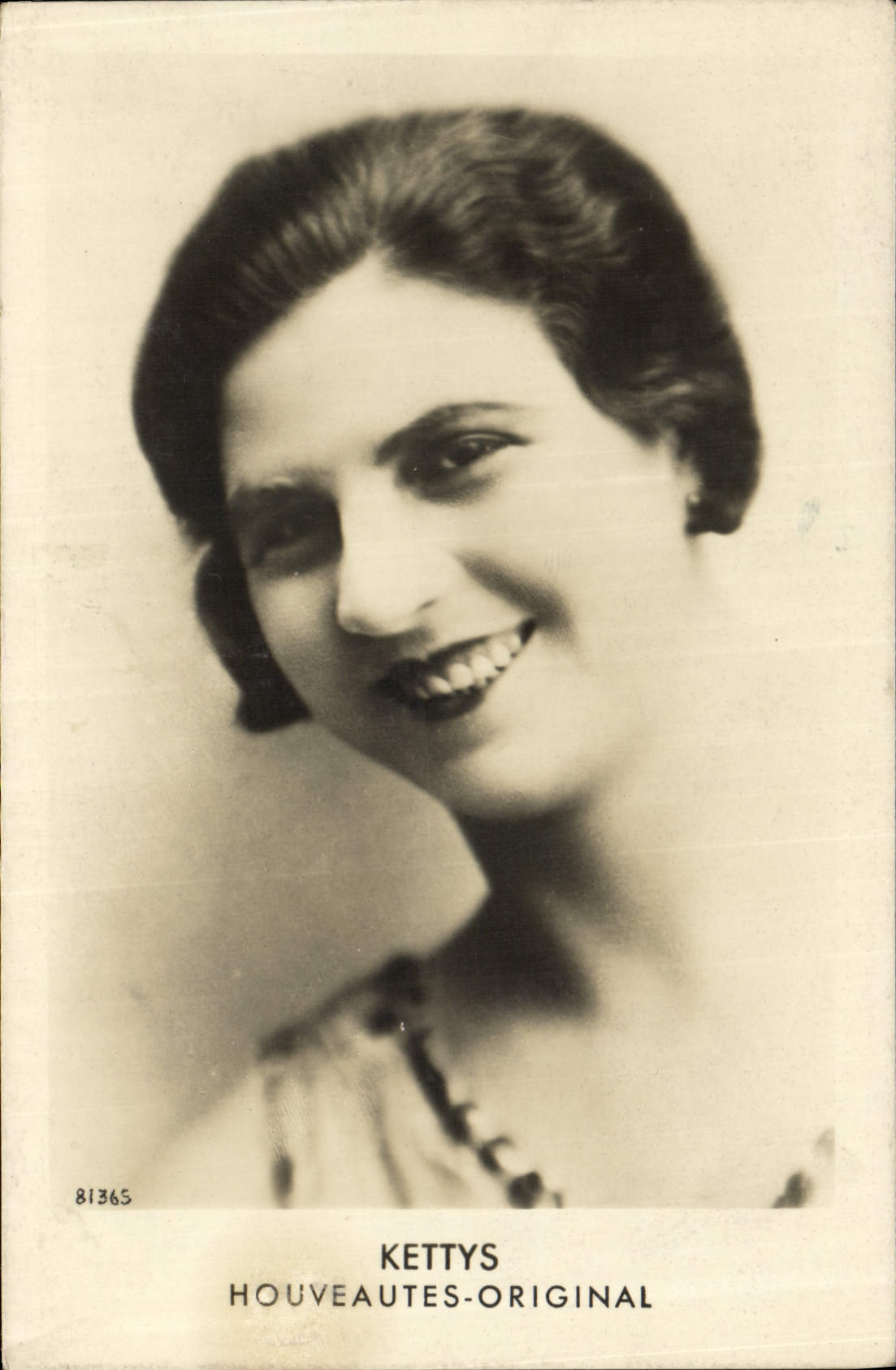 Vintage Postcard Kettys