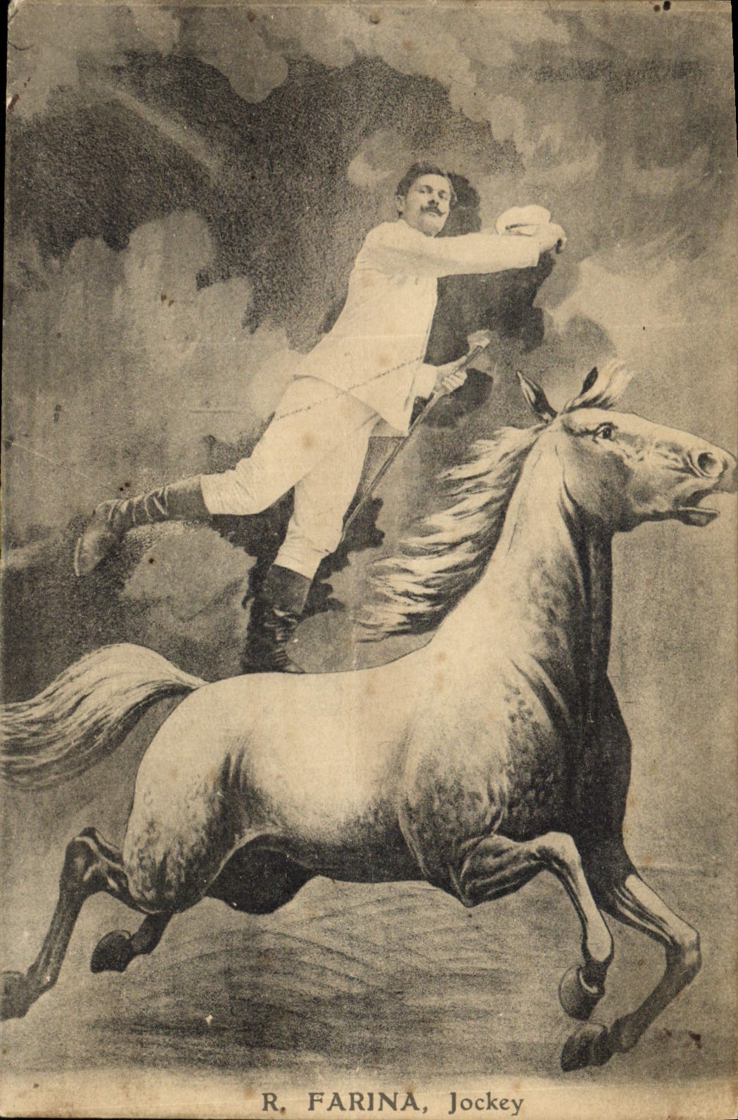 CPA Farina Jockey Cheval