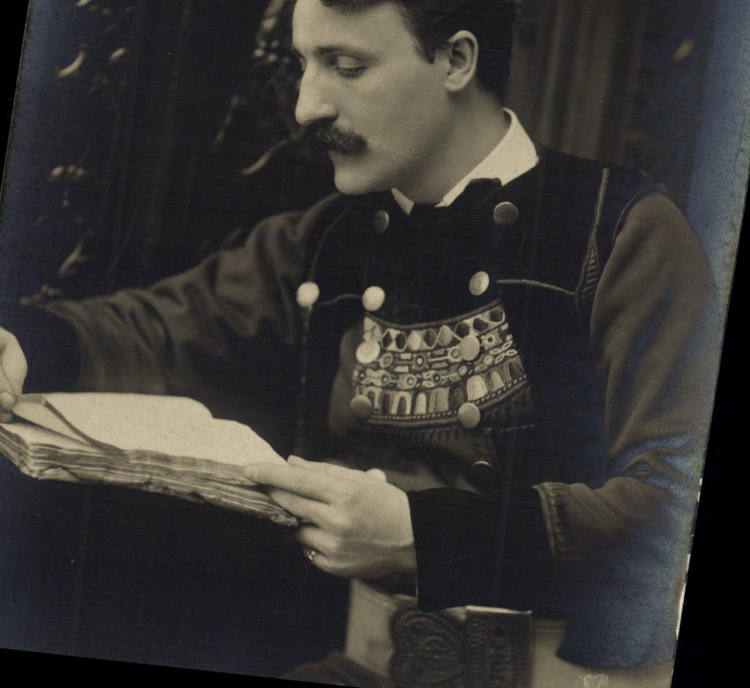 CPA Folklore Monsieur Botrel 