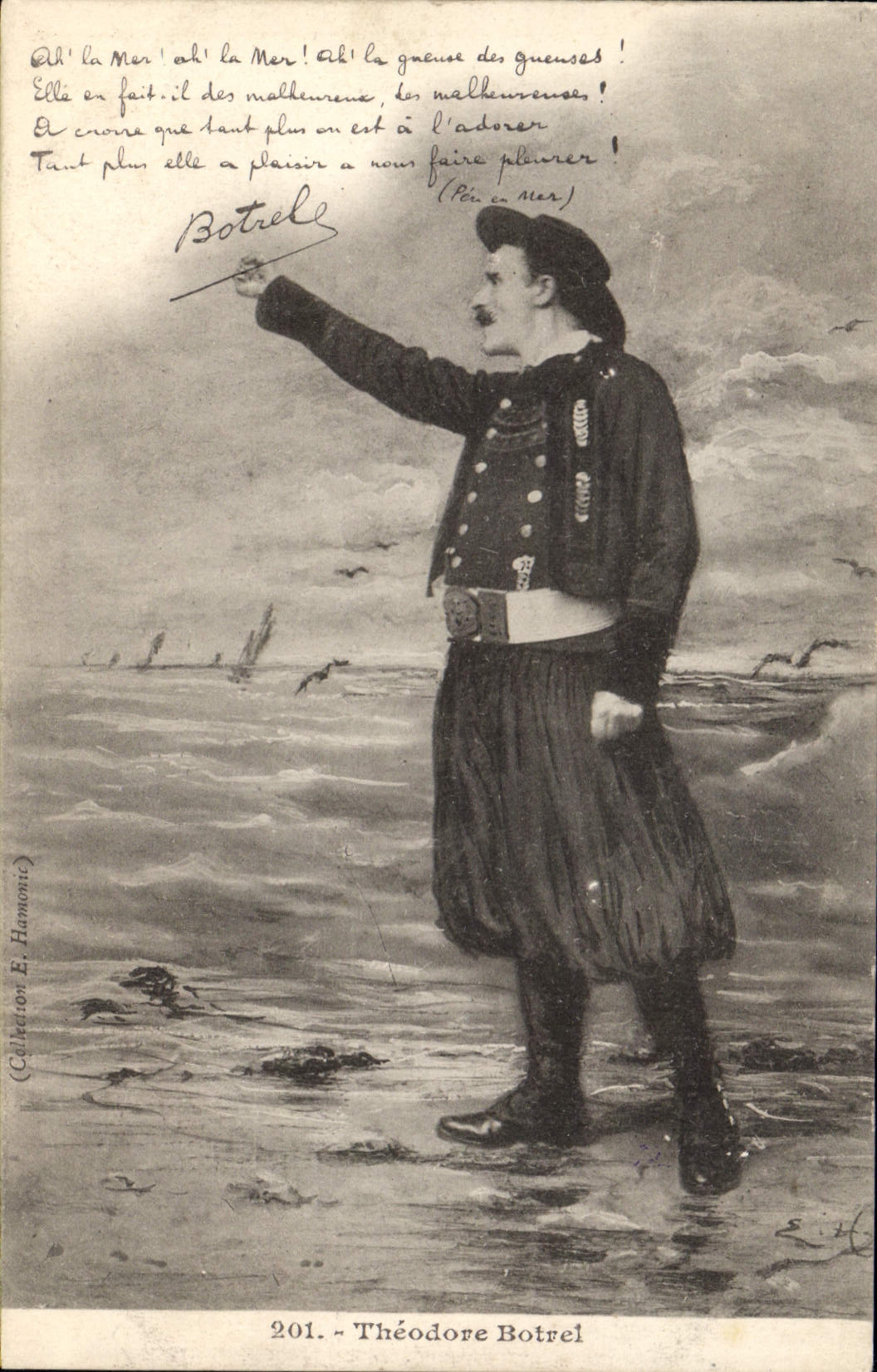 CPA Folklore Theodore Botrel 