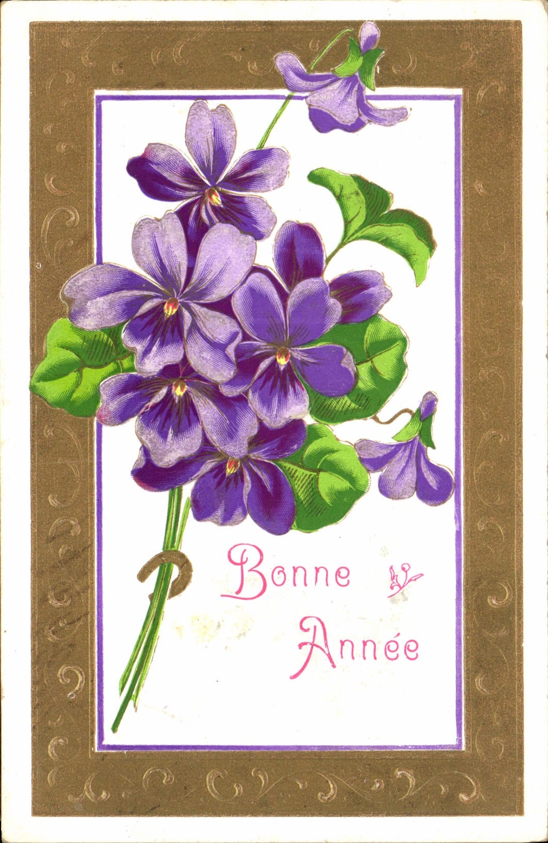 CPA Fantaisie Fleurs 