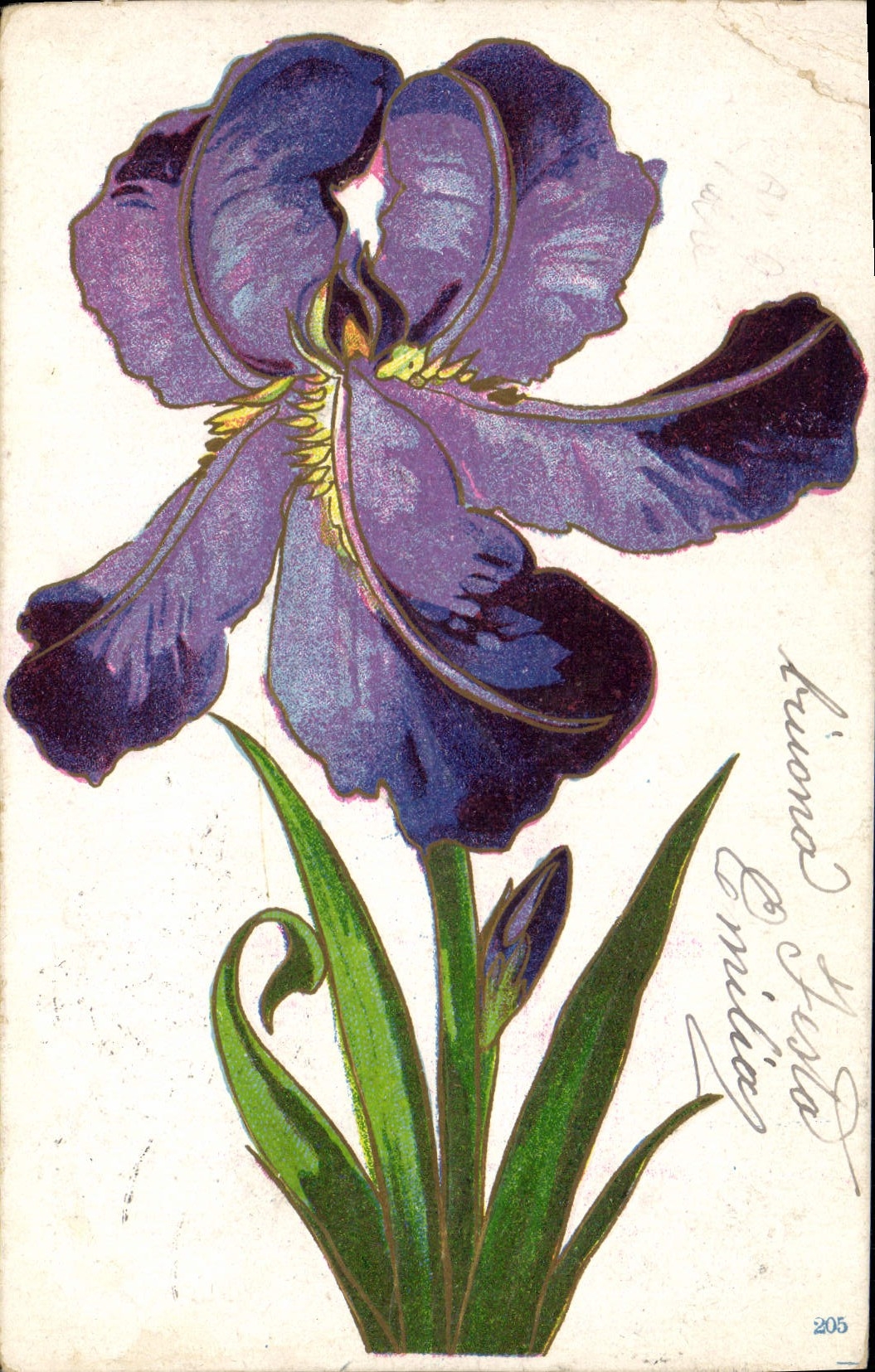 CPA Fantaisie Fleurs