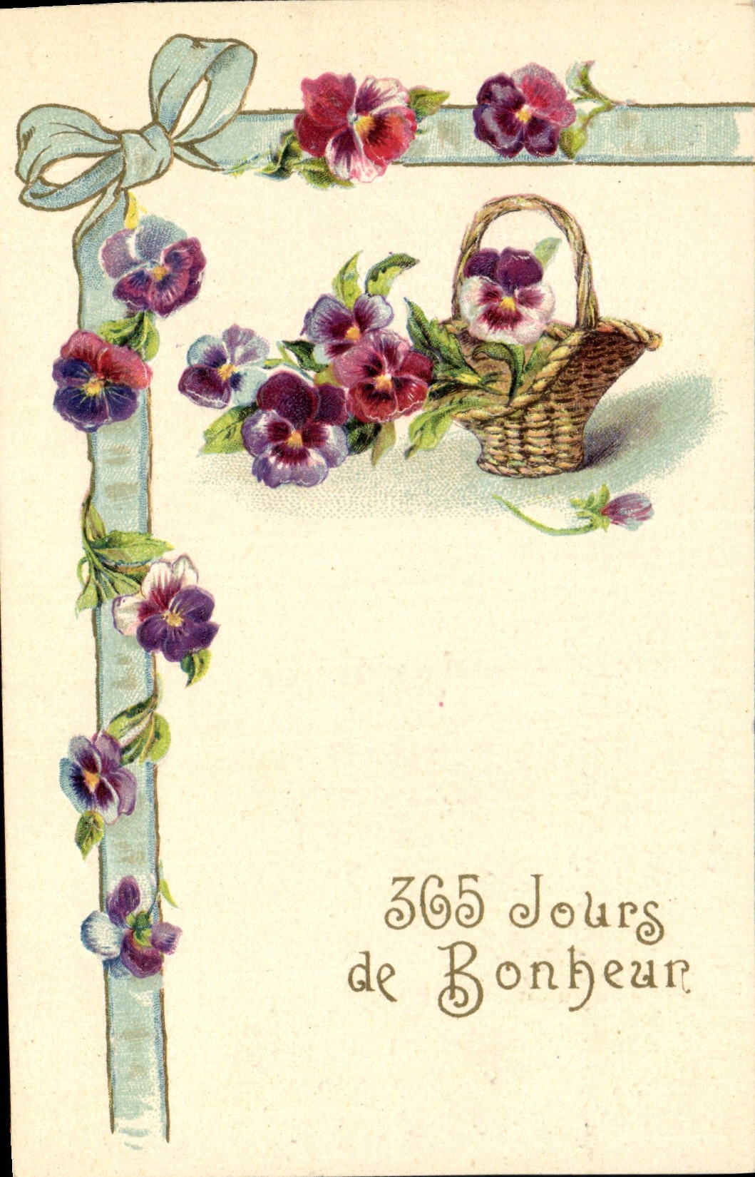 CPA Fantaisie Fleurs 