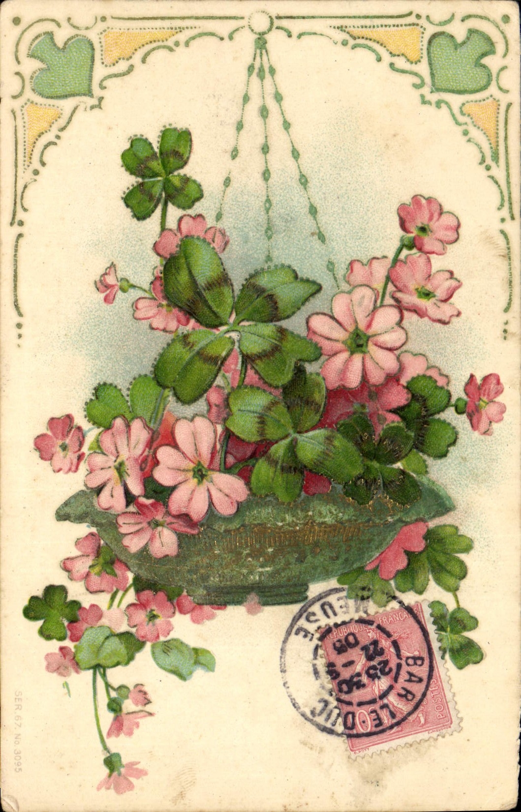 CPA Fantaisie Fleurs 