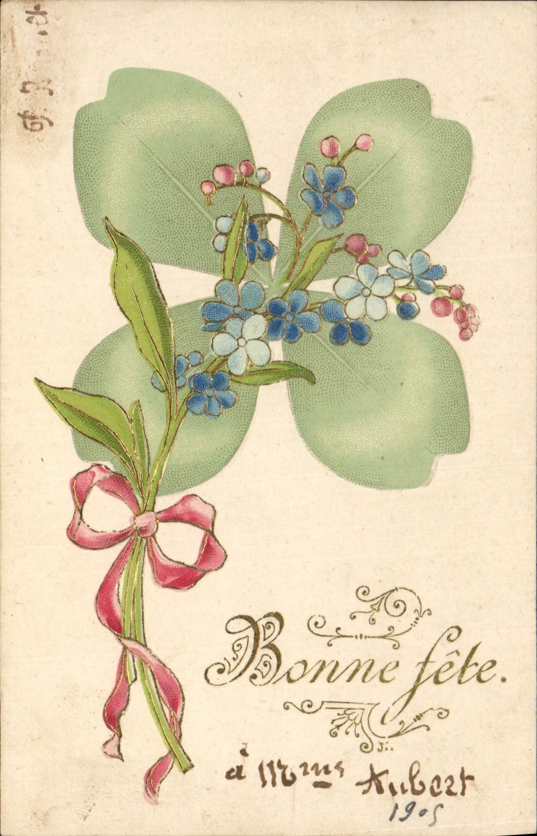 CPA Fantaisie Fleurs 