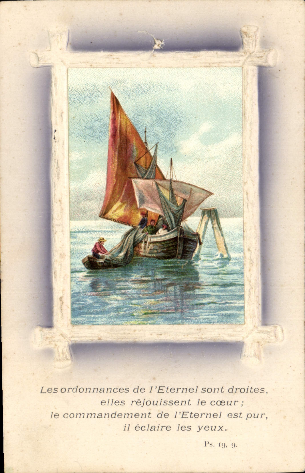 CPA Fantaisie Bateau 