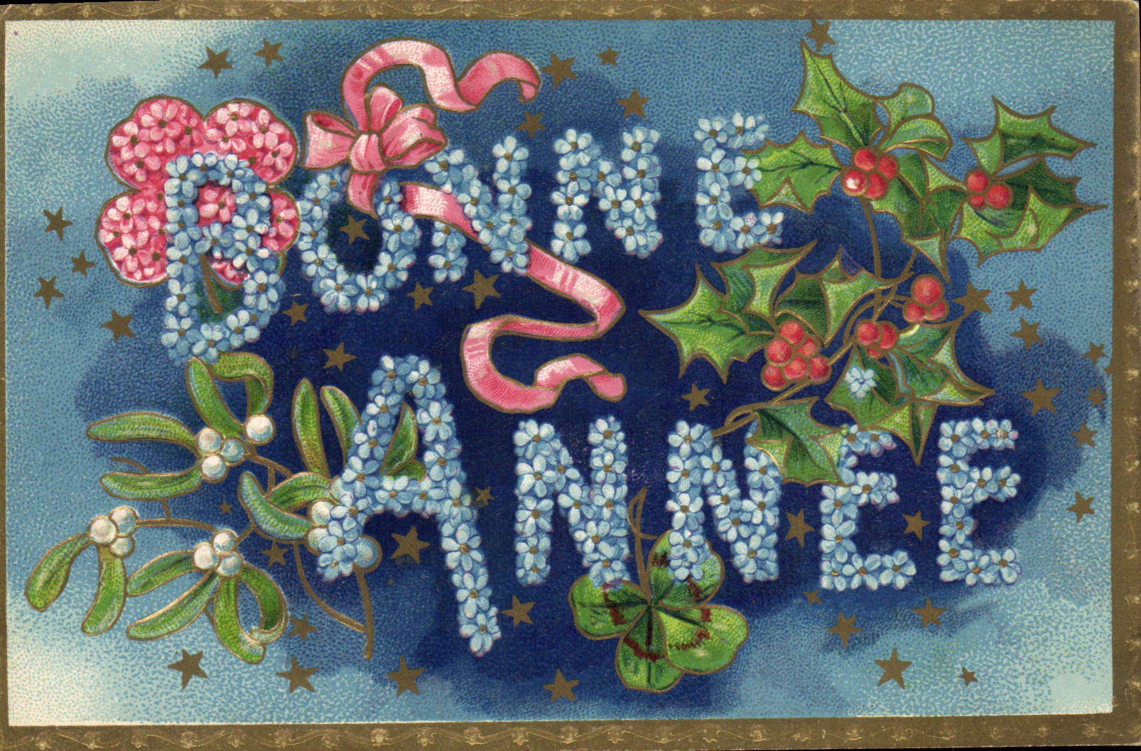 CPA Fantaisie Fleurs 