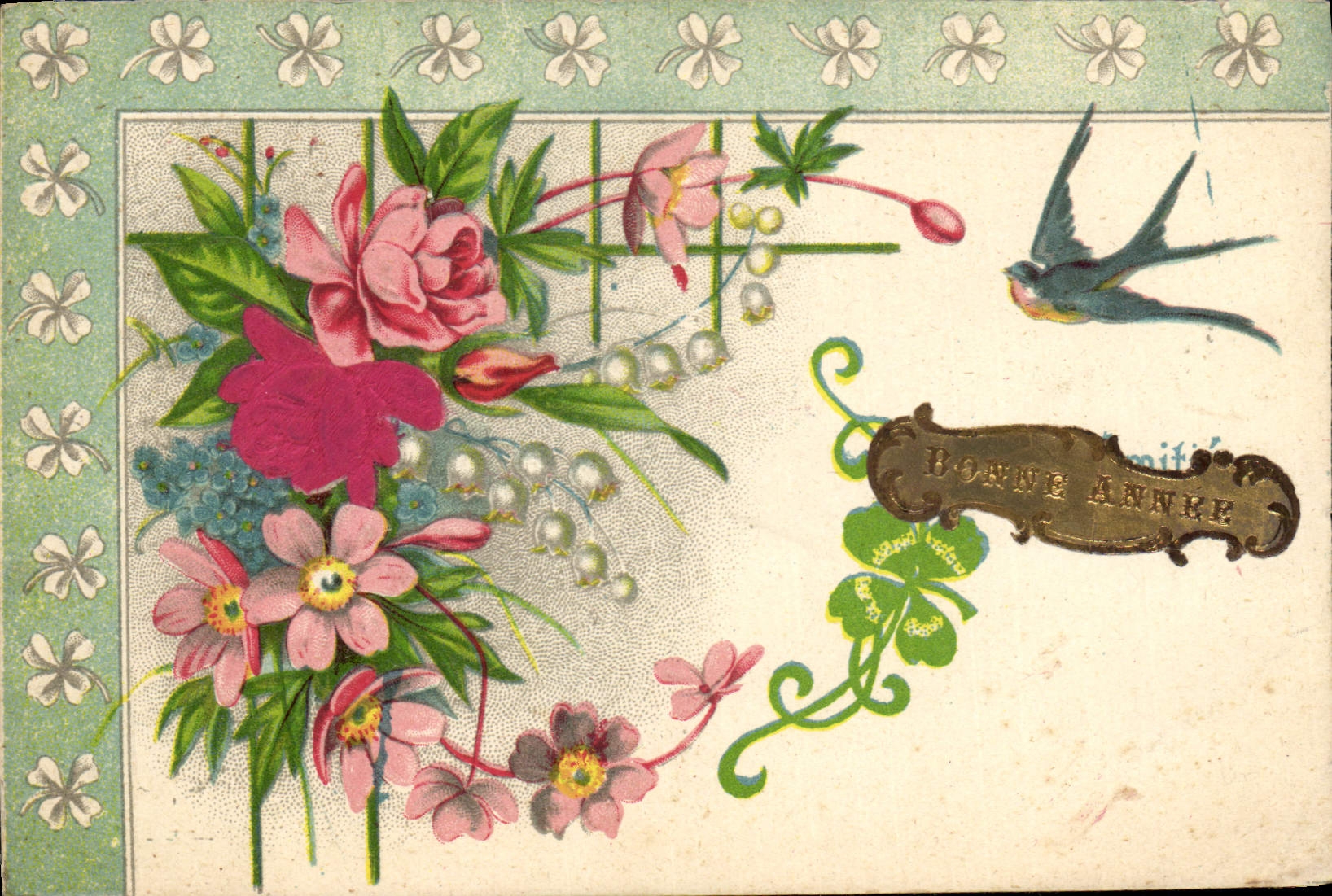 CPA Fantaisie Fleurs 