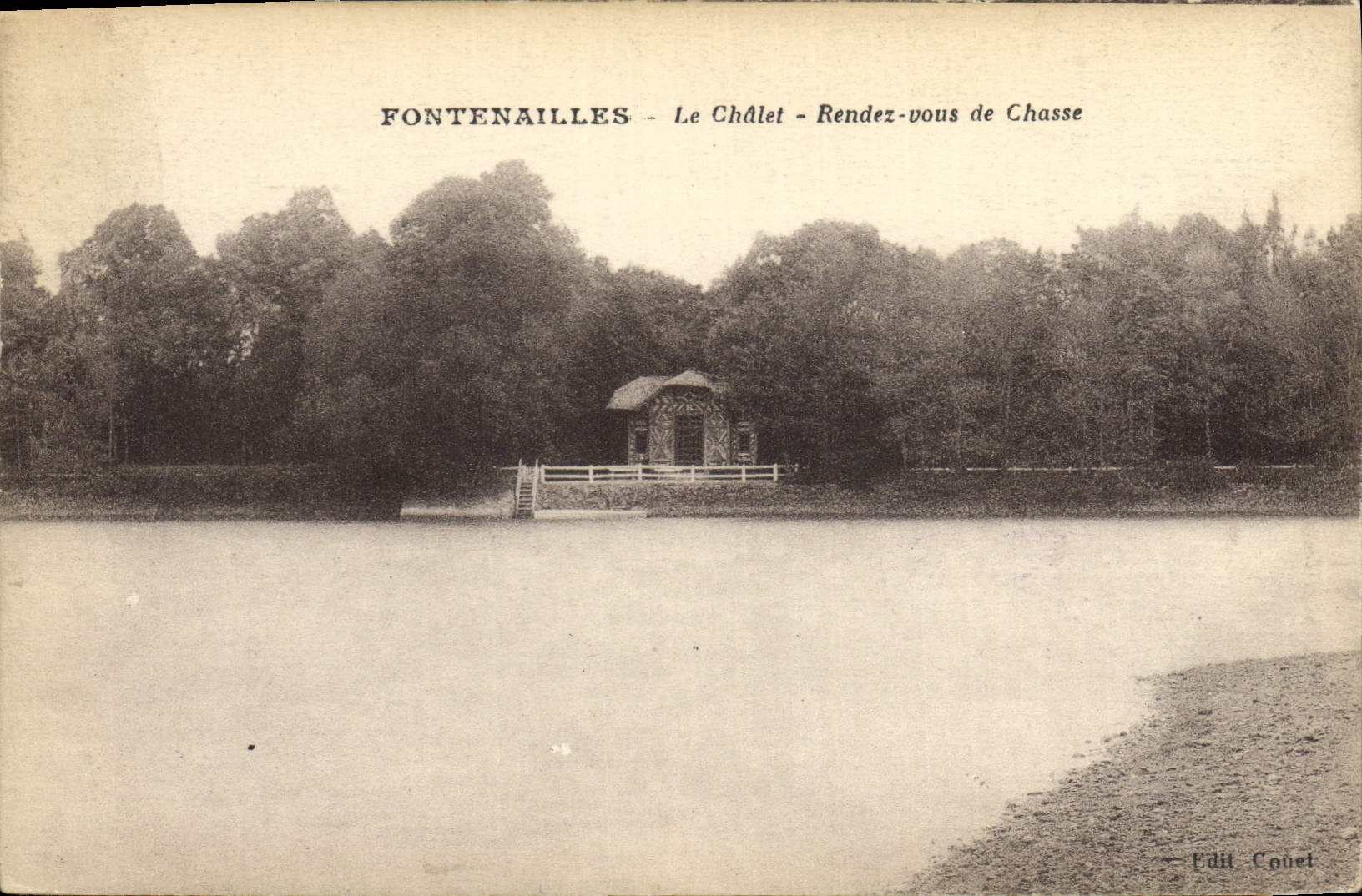 CPA Chasse Fontenailles Le chalet Rendez vous de chasse