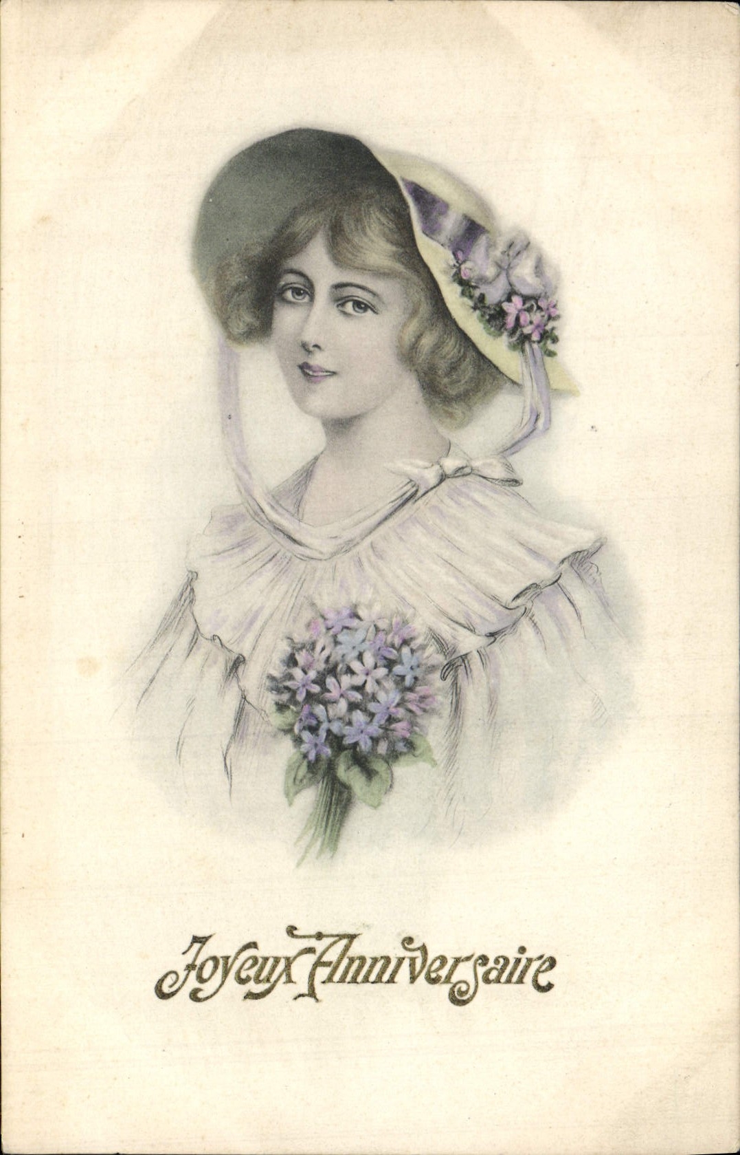 CPA Fantaisie Illustrateur Femme 