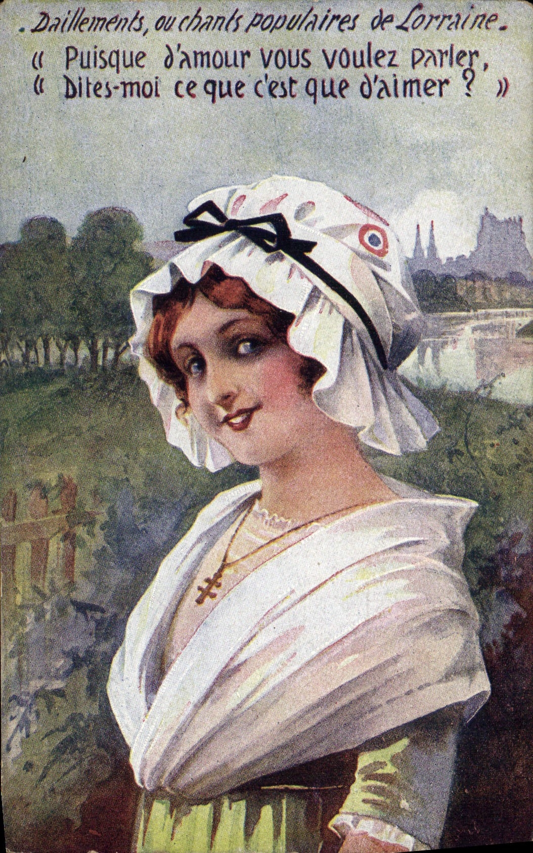 Postal Fantasia Ilustrador Lorena