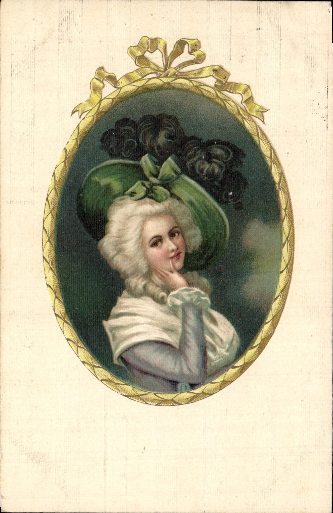 CPA Fantaisie Illustrateur Femme 