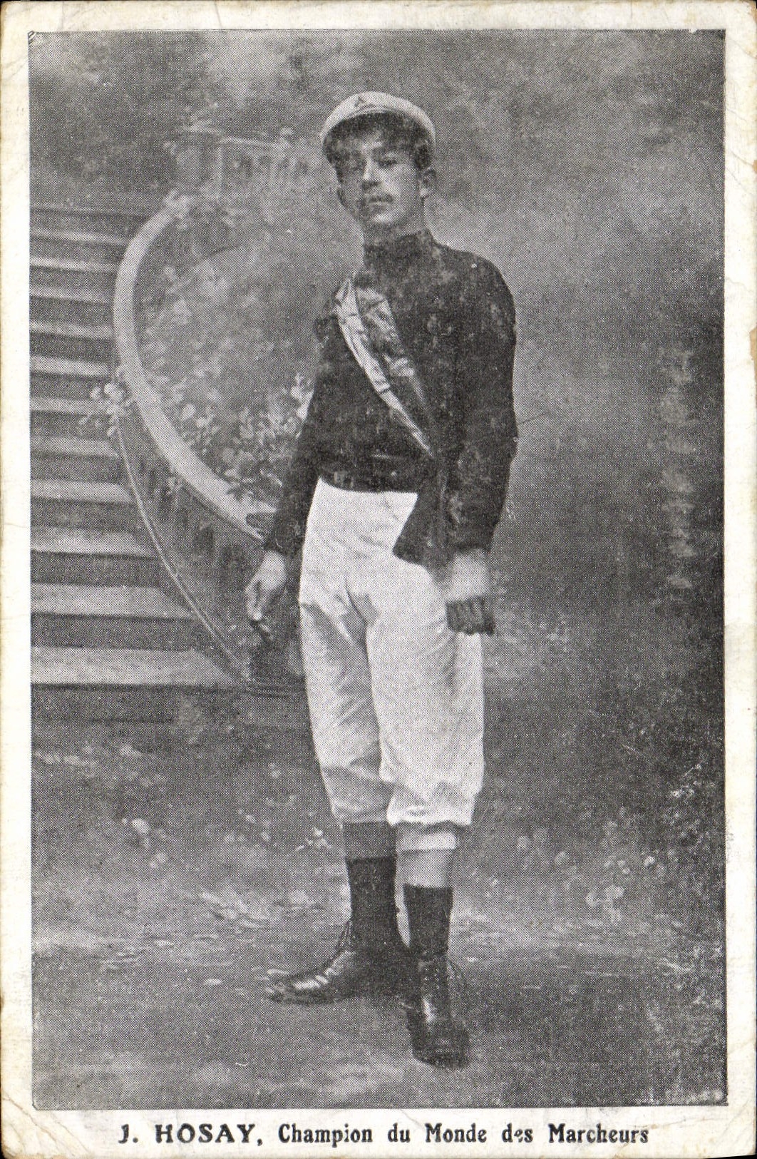 CPA Hosay Champion du monde des marcheurs 