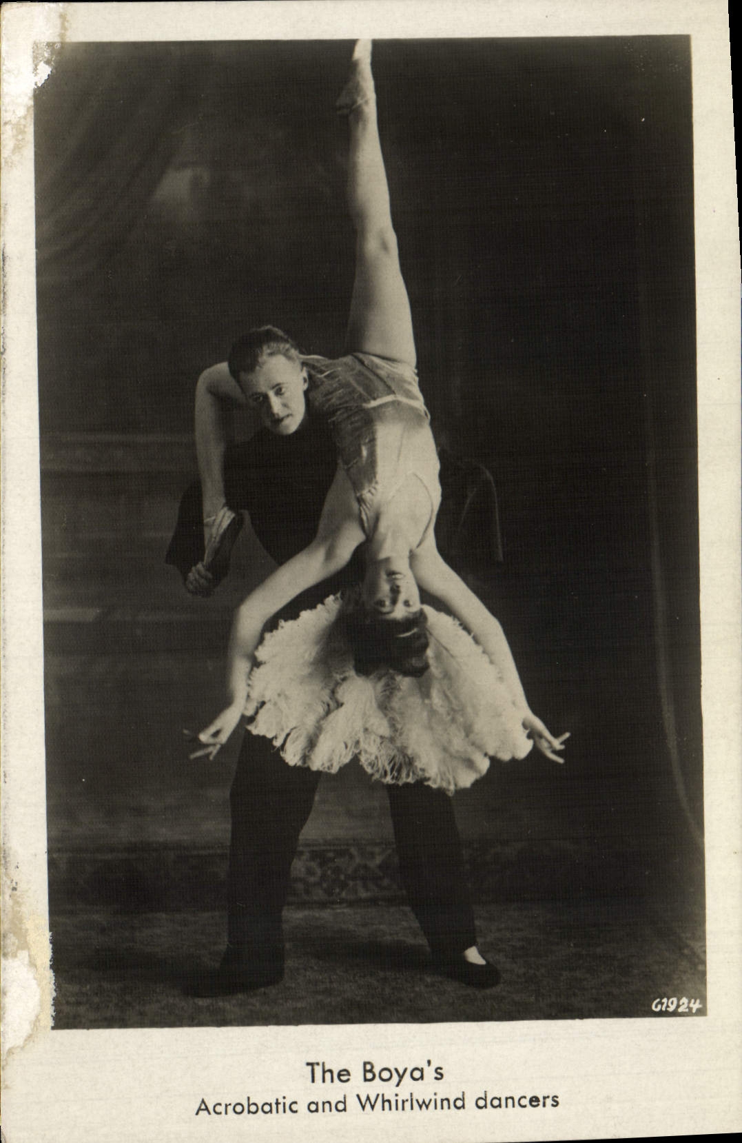 CPA The Boya's Acrobatic and Whirlwind dancers 