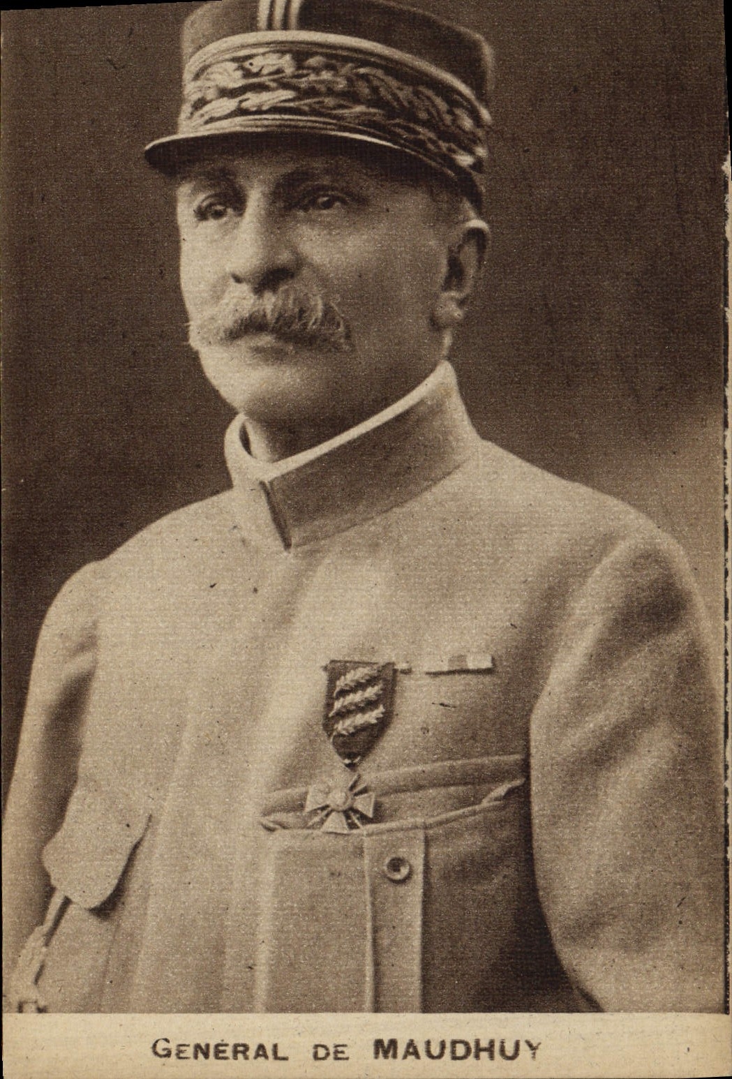 Vintage Postcard General Militaria De Maudhuy