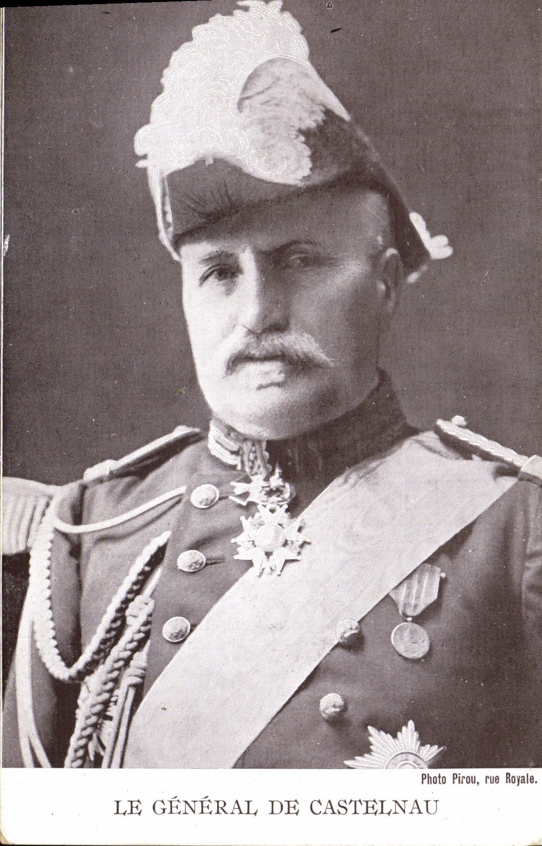 Vintage Postcard Militaria General De Castelnau