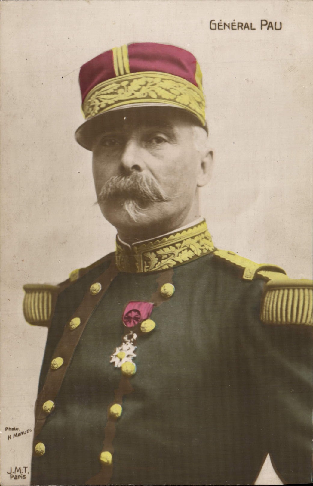 CPA Militaria General Pau 
