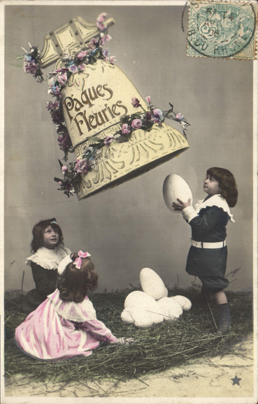 CPA Cloche Enfants 