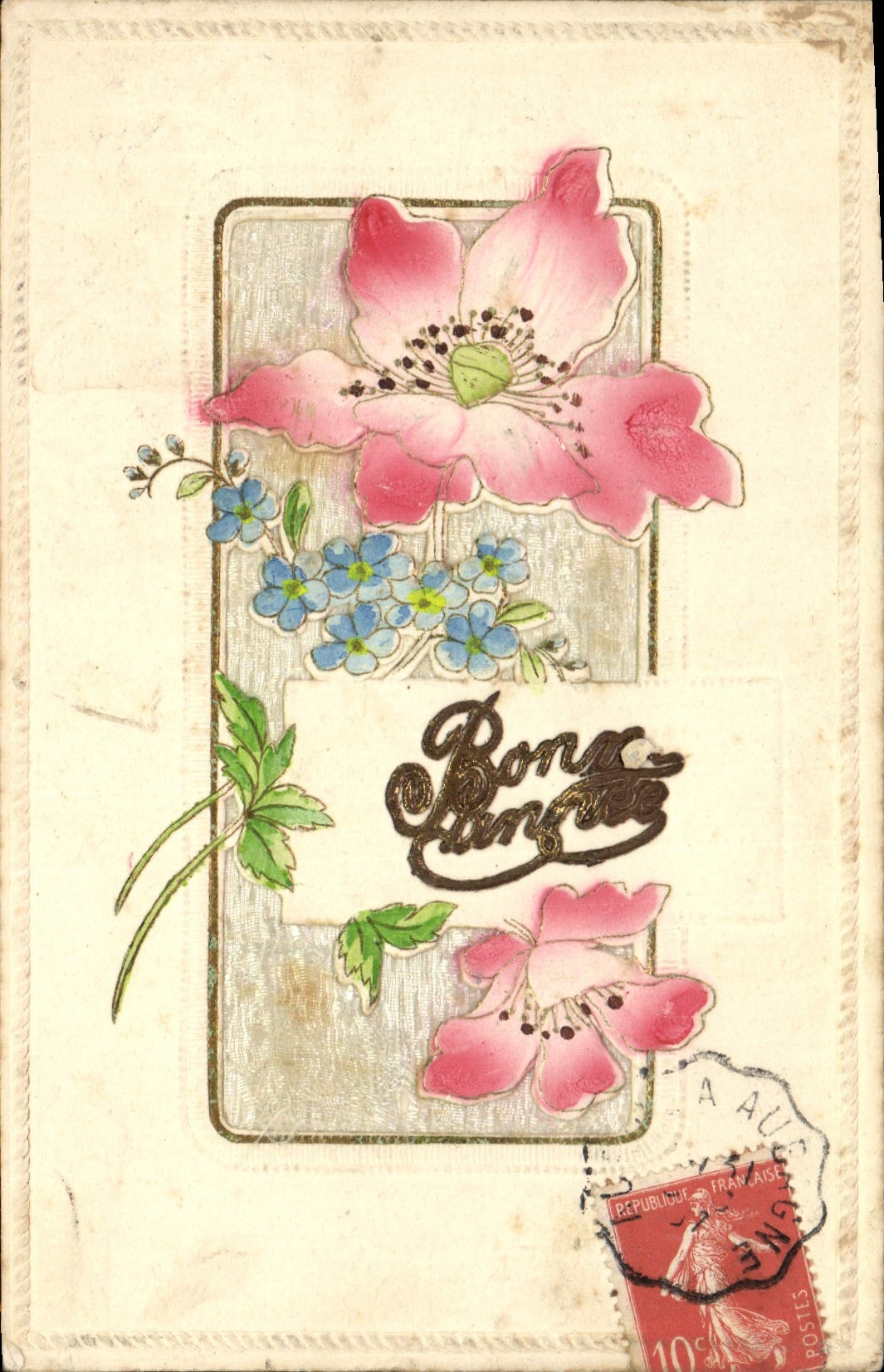 CPA Fantaisie Fleurs 