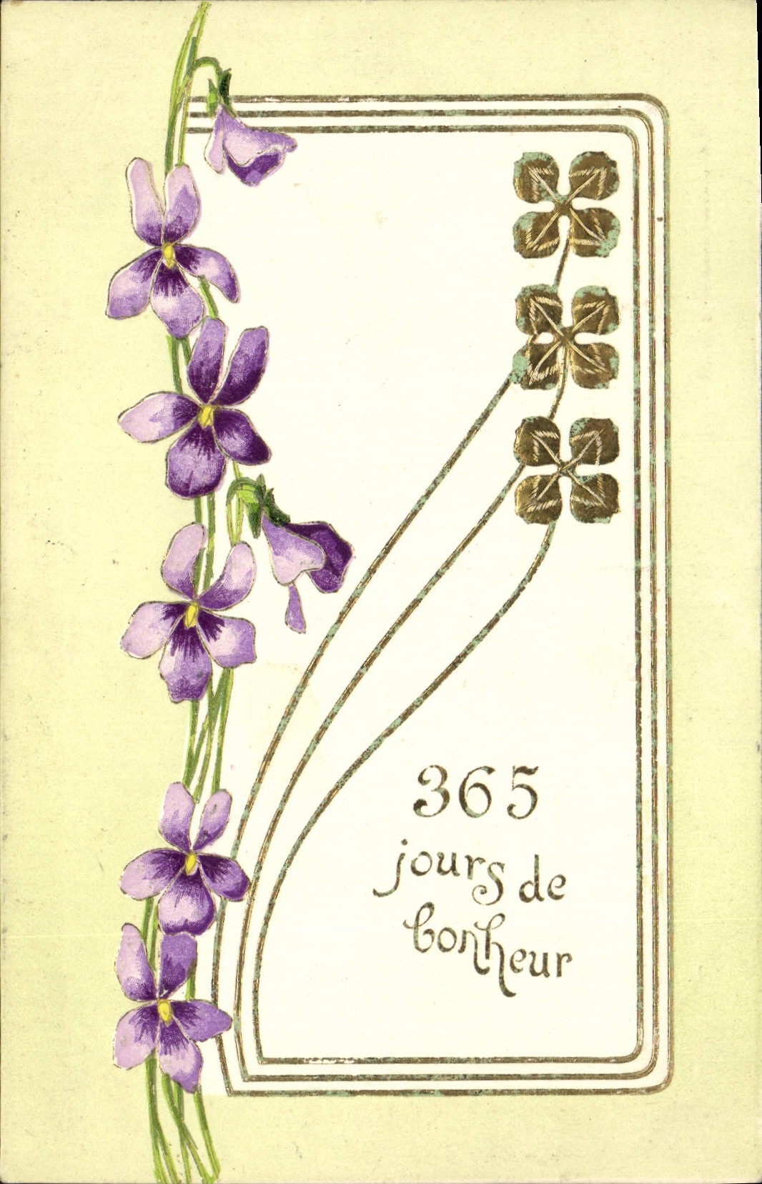 CPA Fantaisie Fleurs 