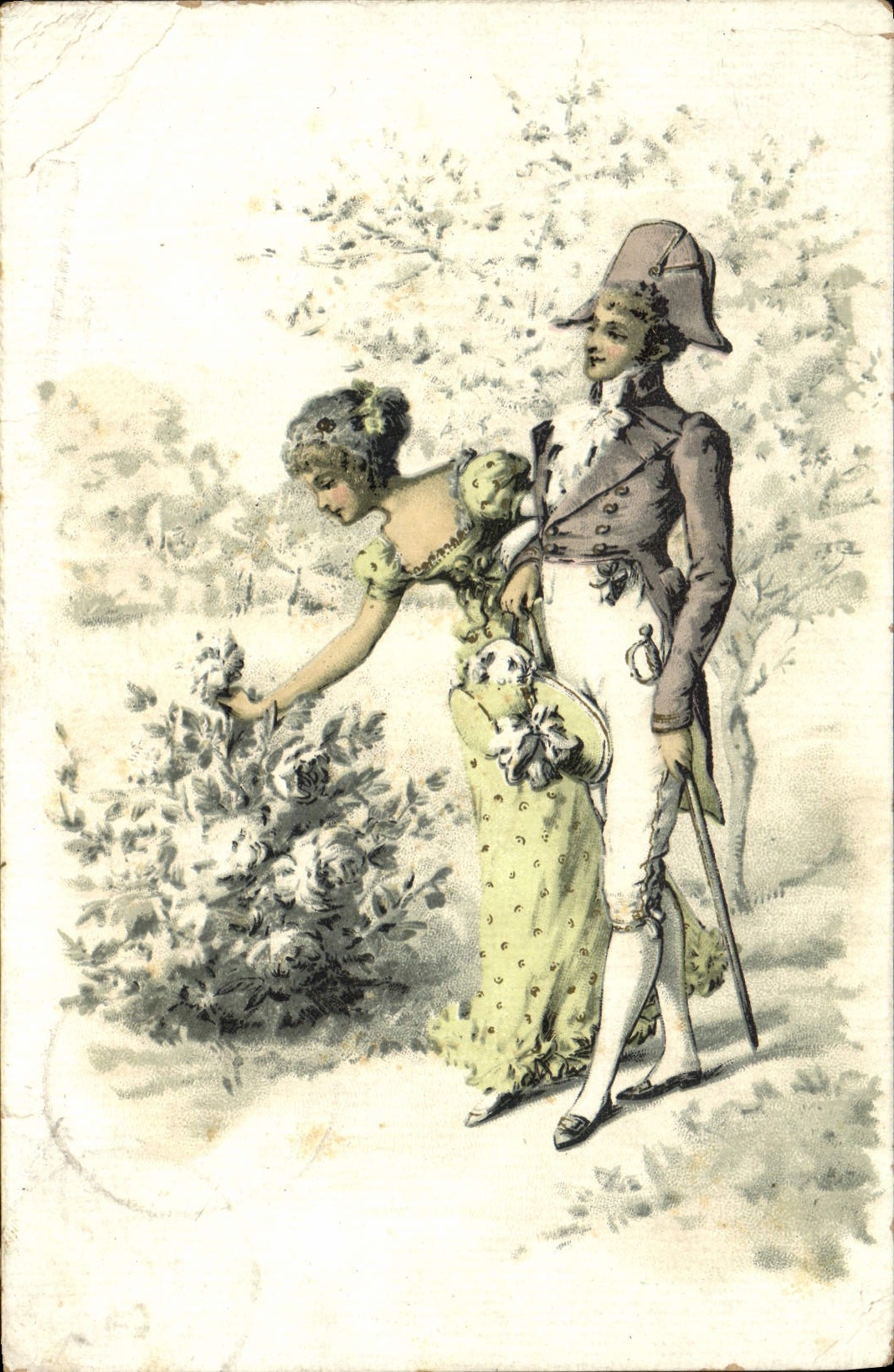 CPA Fantaisie Illustrateur Femme 