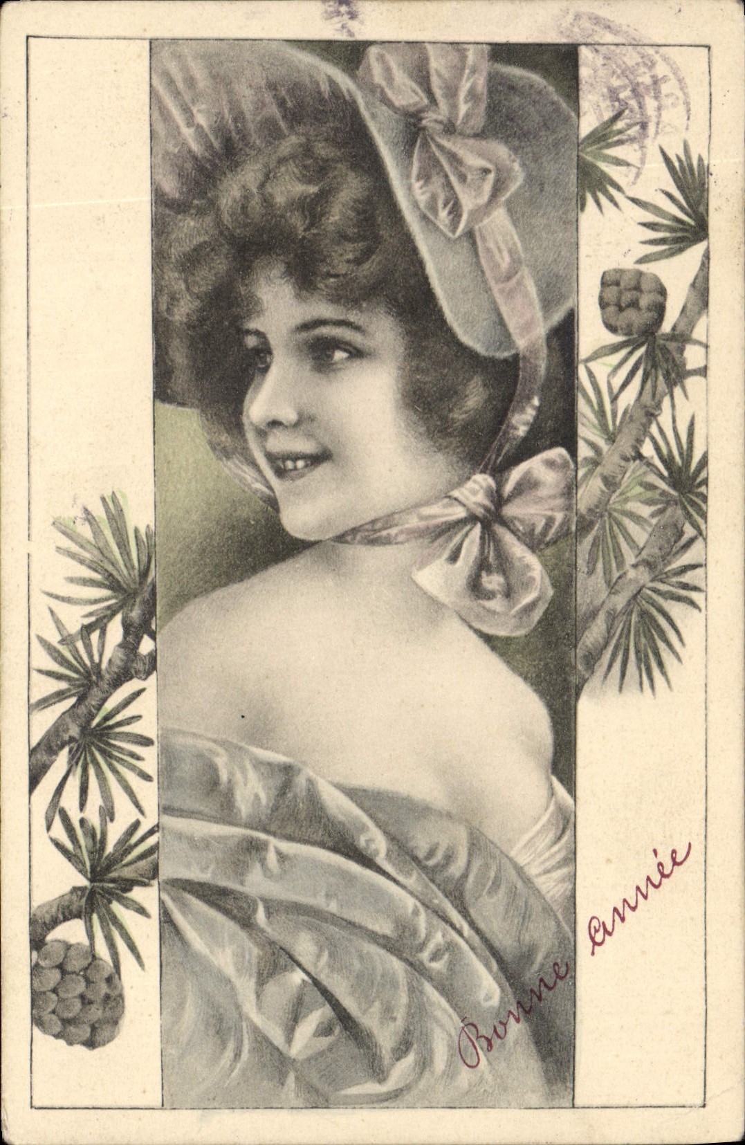 CPA Fantaisie Illustrateur Femme 