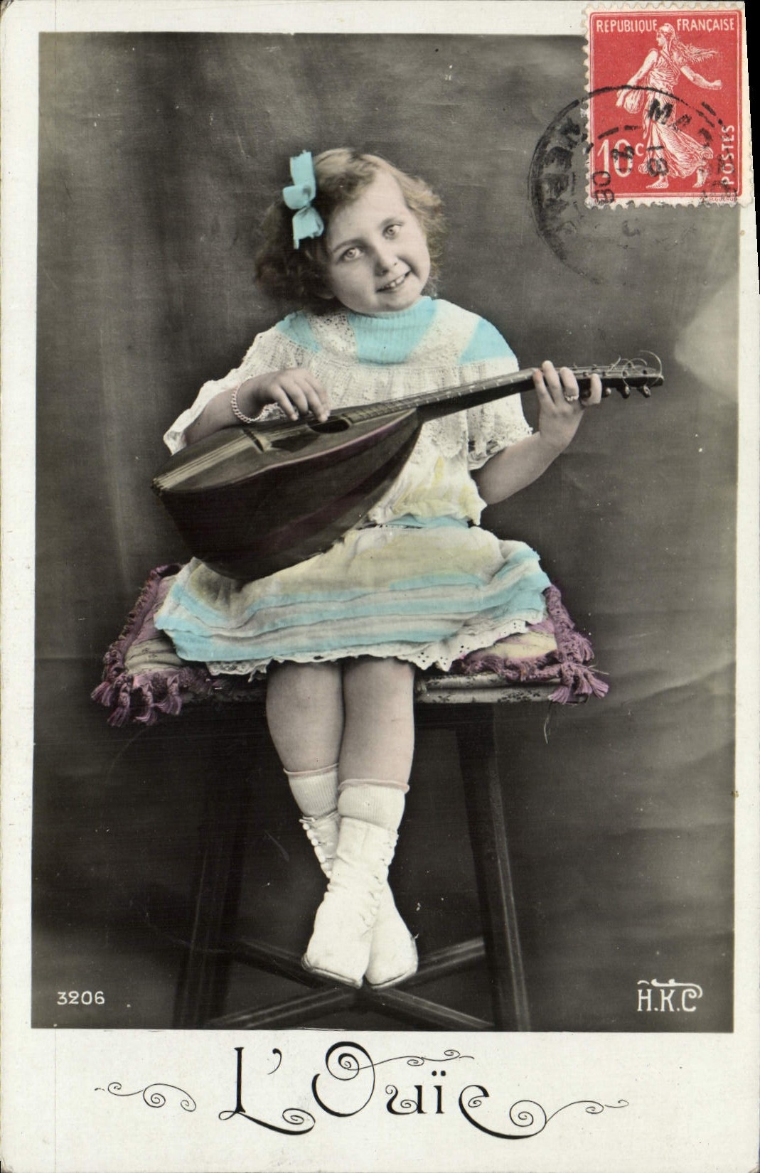 CPA Enfant L'ouie 