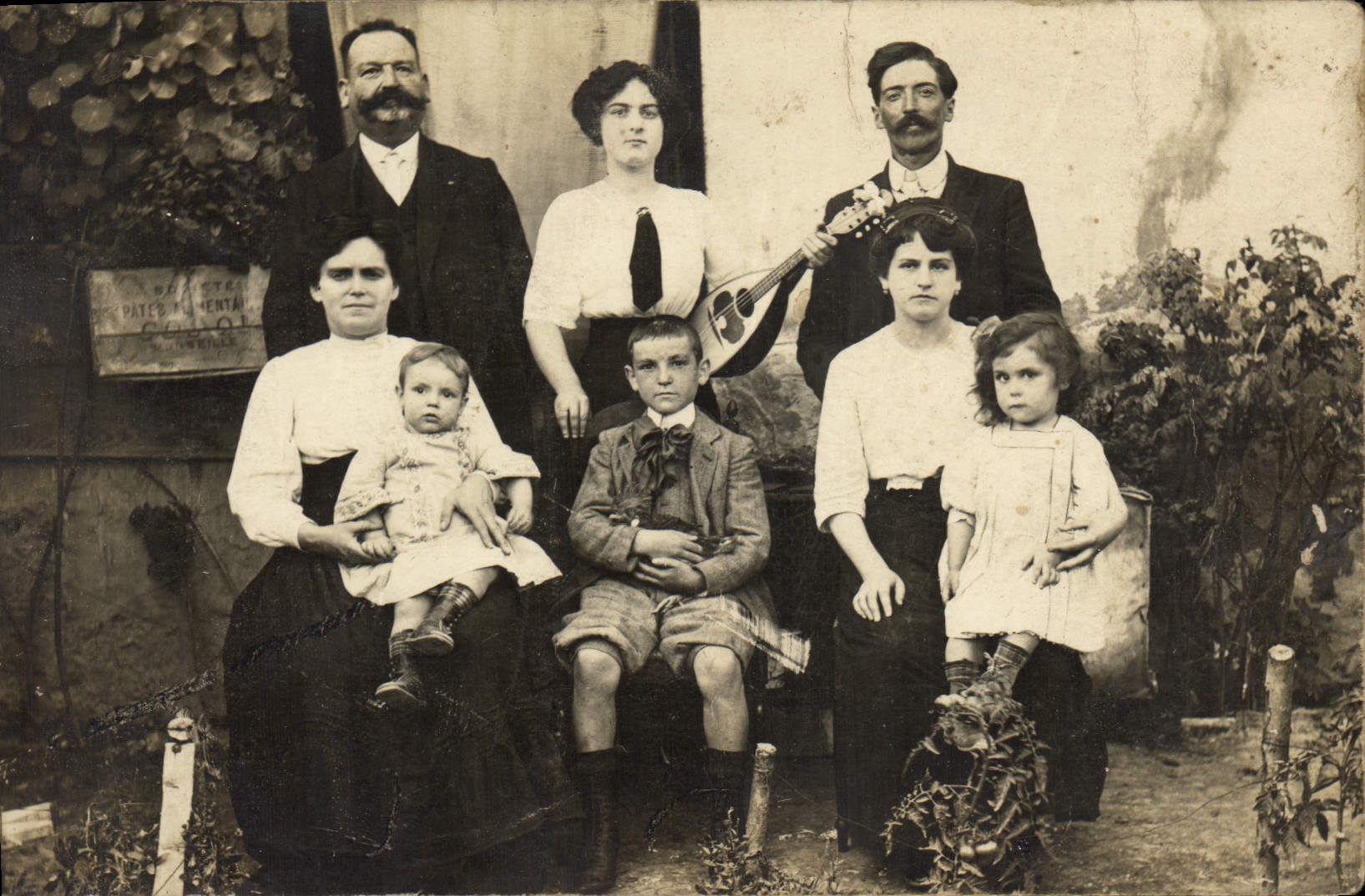 CARTE PHOTO Musique 